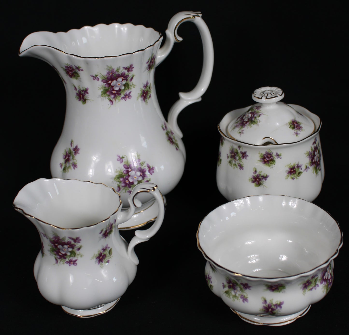 Royal Albert Sweet Violets Fine Bone China Dinnerware Set