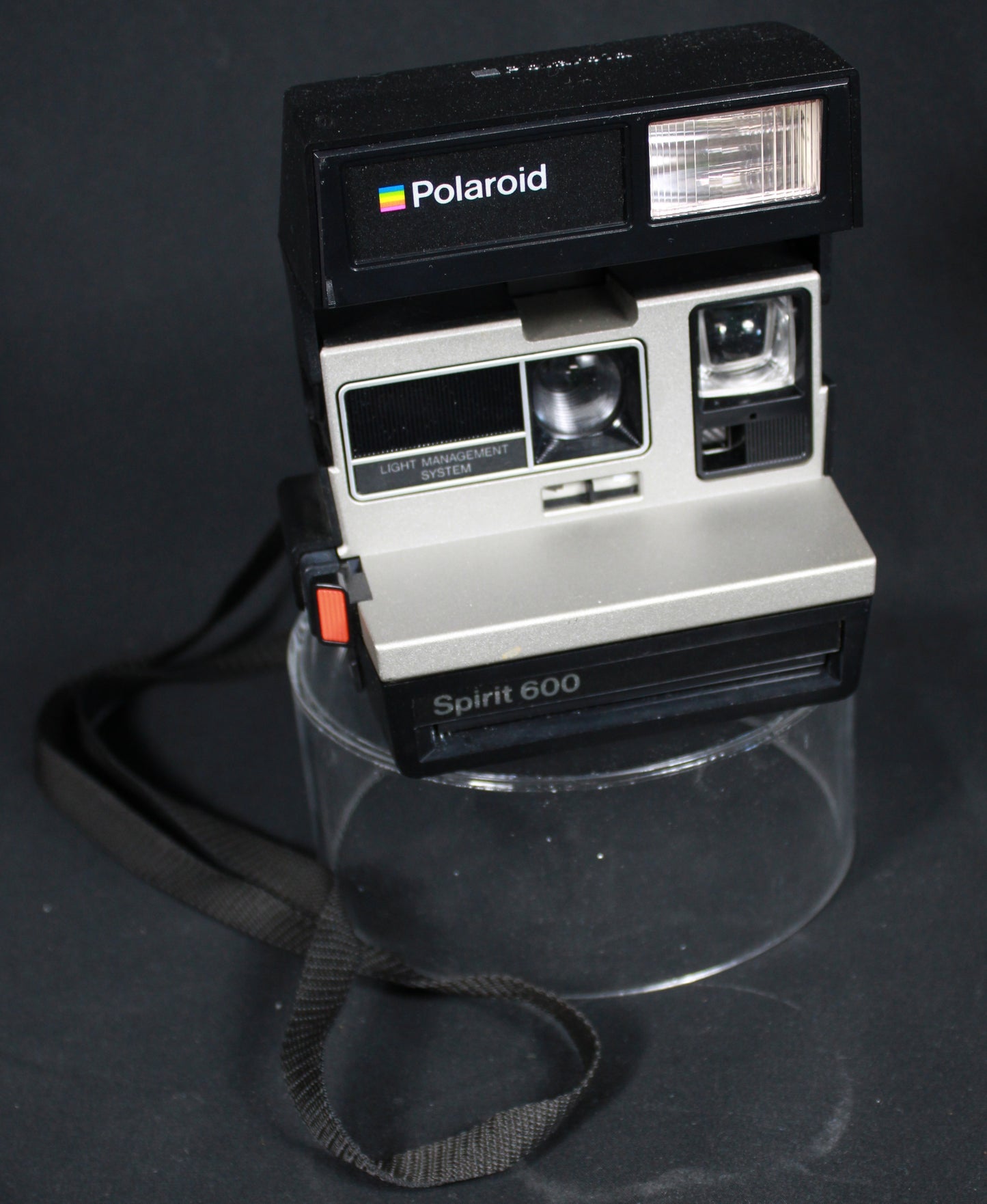 Vintage Polaroid Spirit 600 Instant Film Camera with Neck Strap
