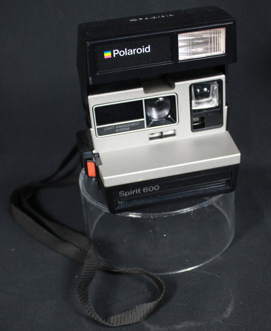 Vintage Polaroid Spirit 600 Instant Film Camera with Neck Strap