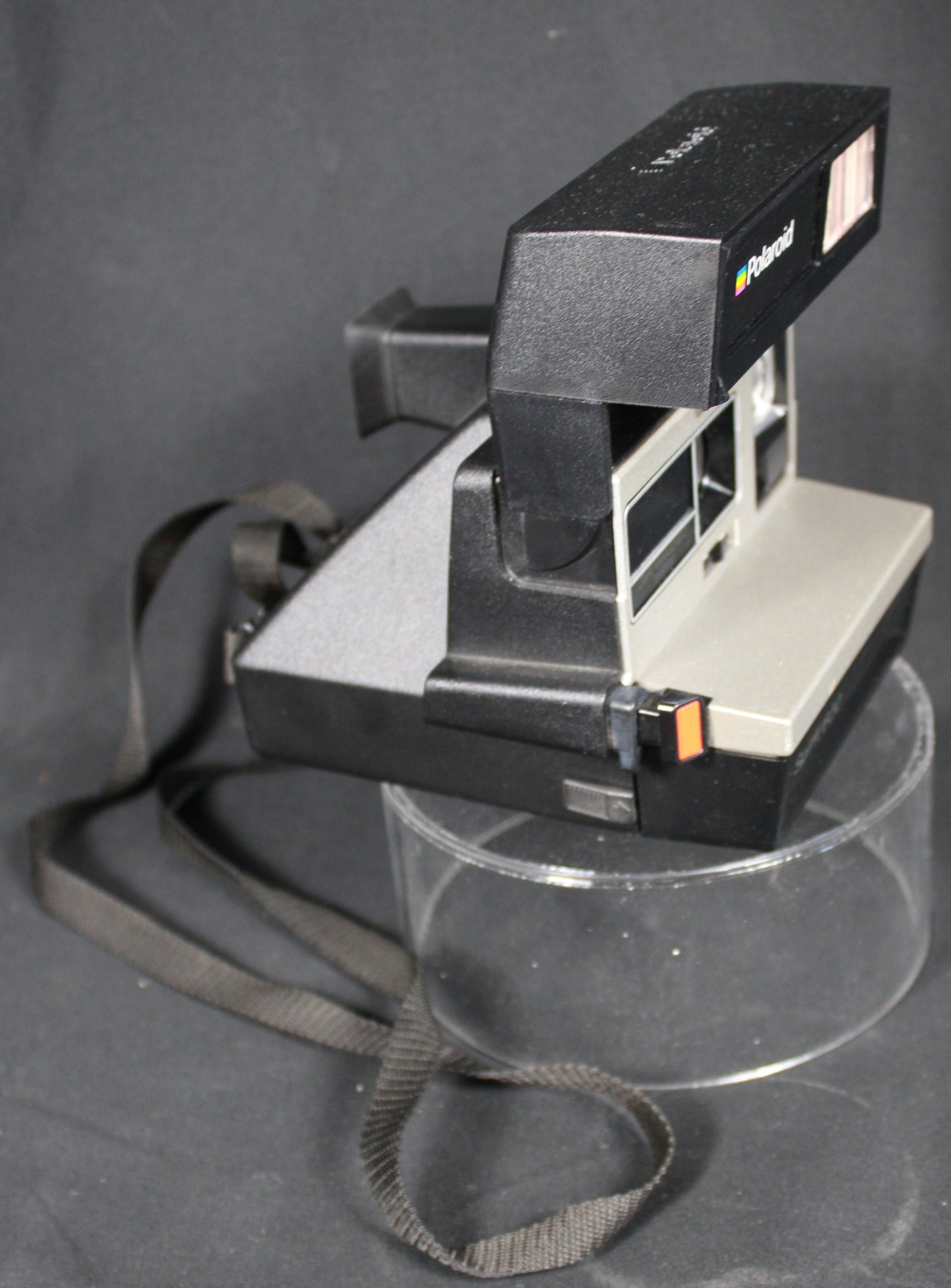 Vintage Polaroid Spirit 600 Instant Film Camera with Neck Strap