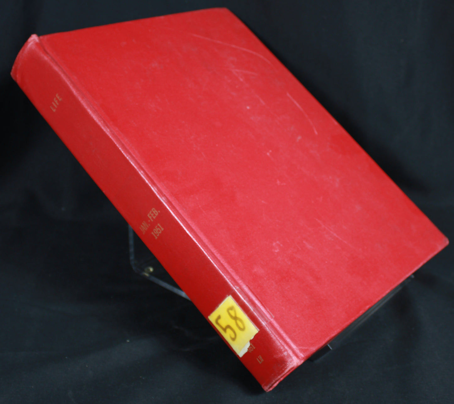 Bound Volume of Vintage LIFE Magazines January to February 1951 Mid-Century History