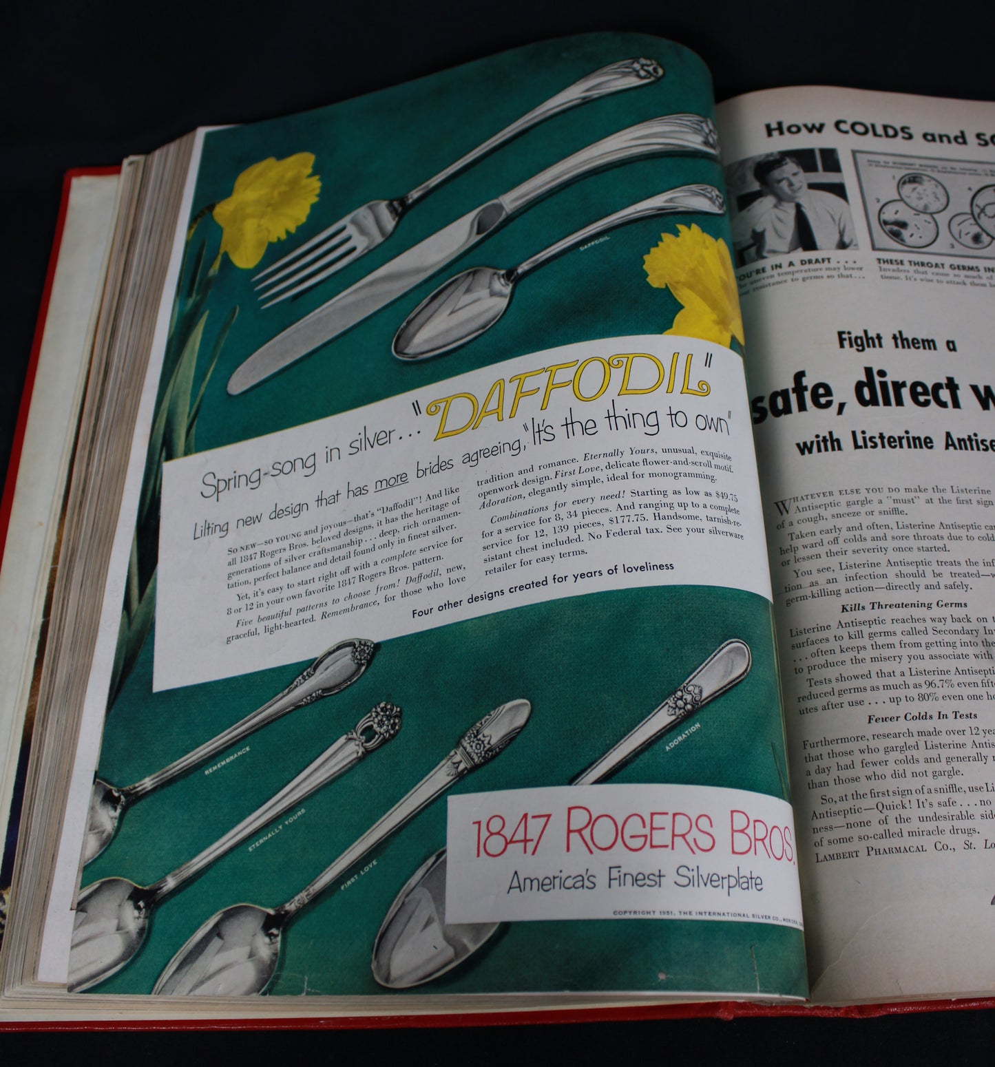 Bound Volume of Vintage LIFE Magazines January to February 1951 Mid-Century History