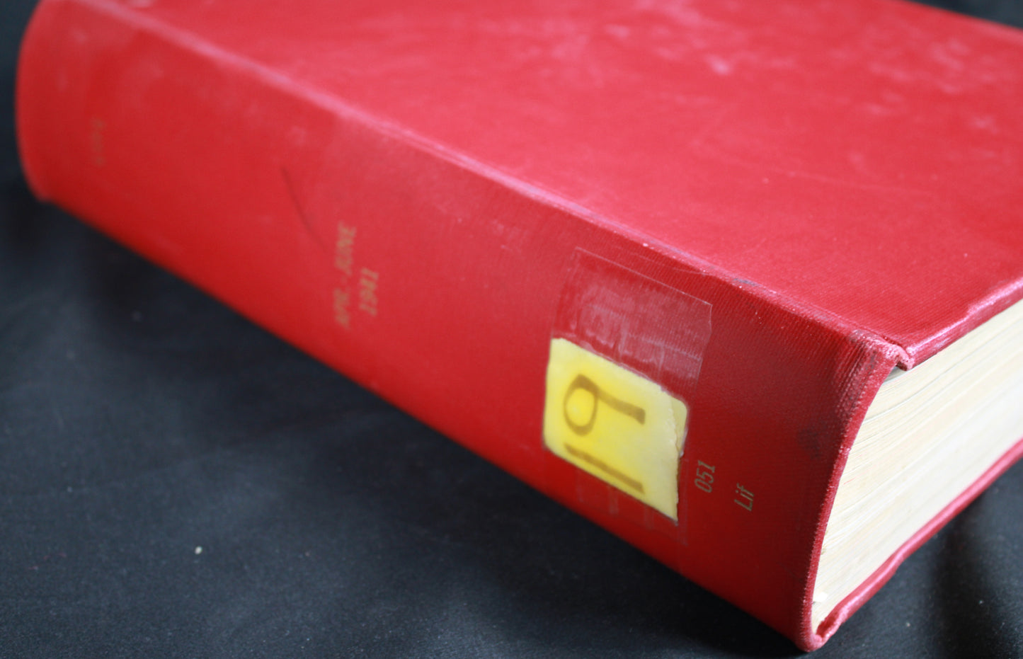 Bound Volume of Vintage Life Magazines April to June 1941 WWII Era
