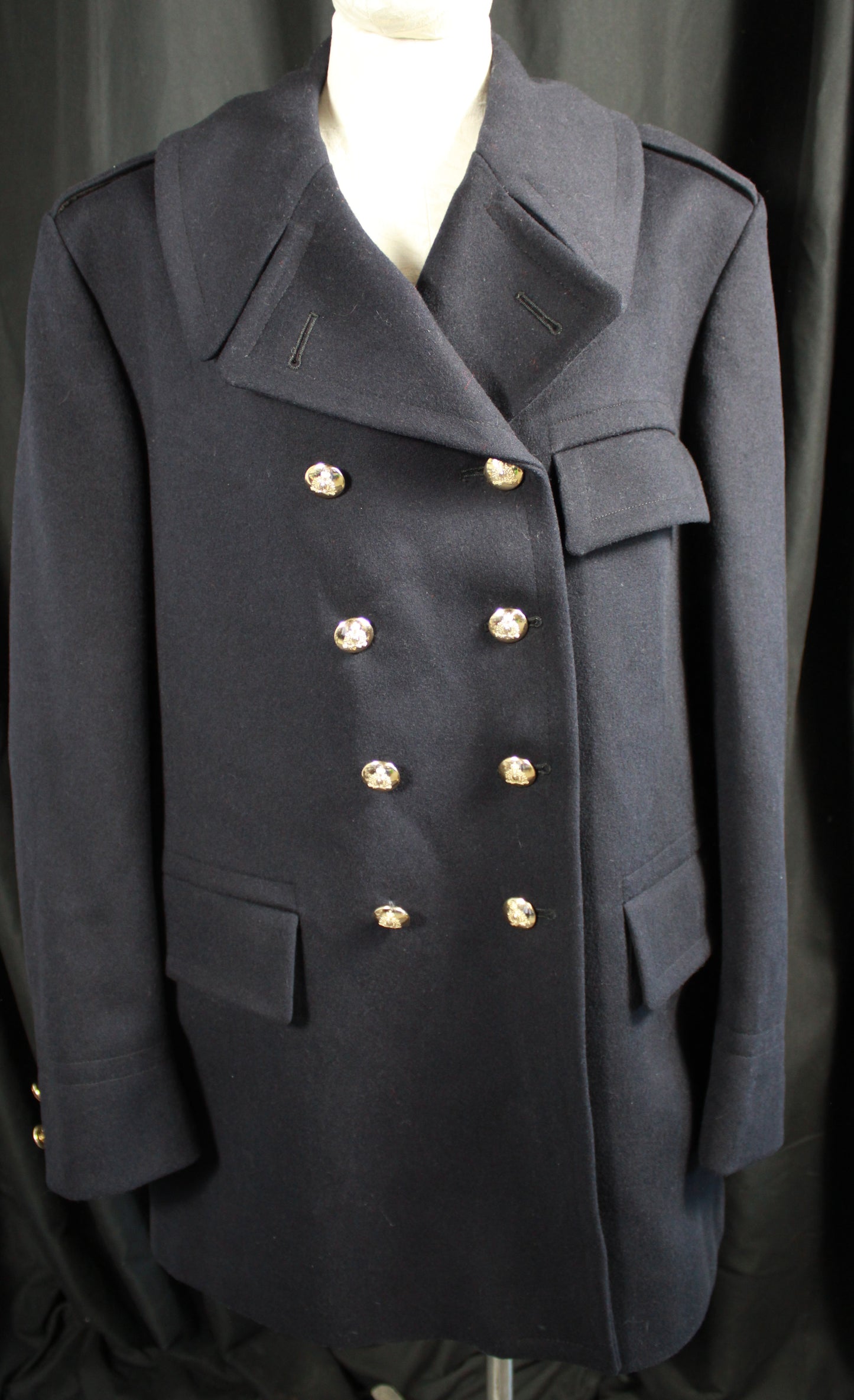 Vintage 1976 Scott Uniform Co RCMP Wool Pea Jacket Size K1