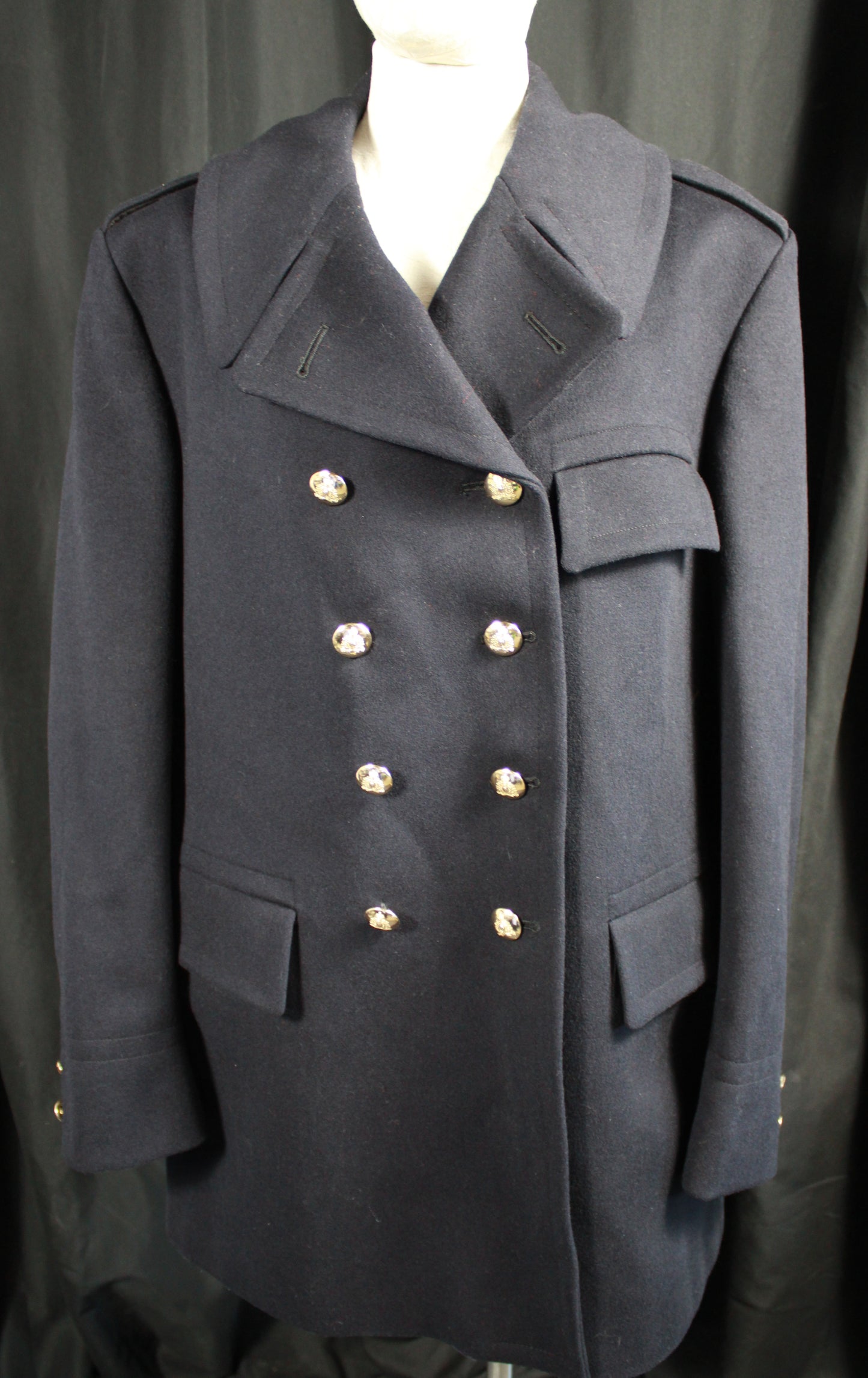 Vintage 1976 Scott Uniform Co RCMP Wool Pea Jacket Size K1