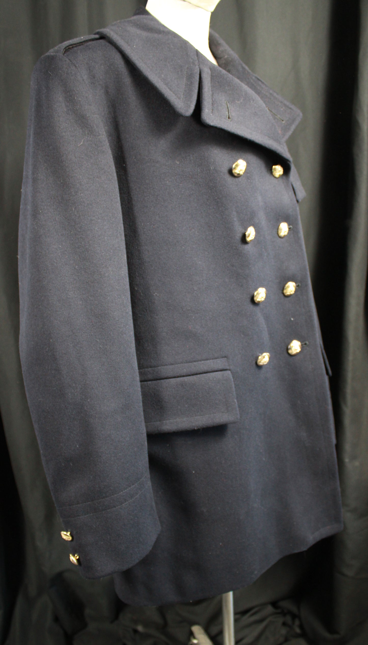 Vintage 1976 Scott Uniform Co RCMP Wool Pea Jacket Size K1