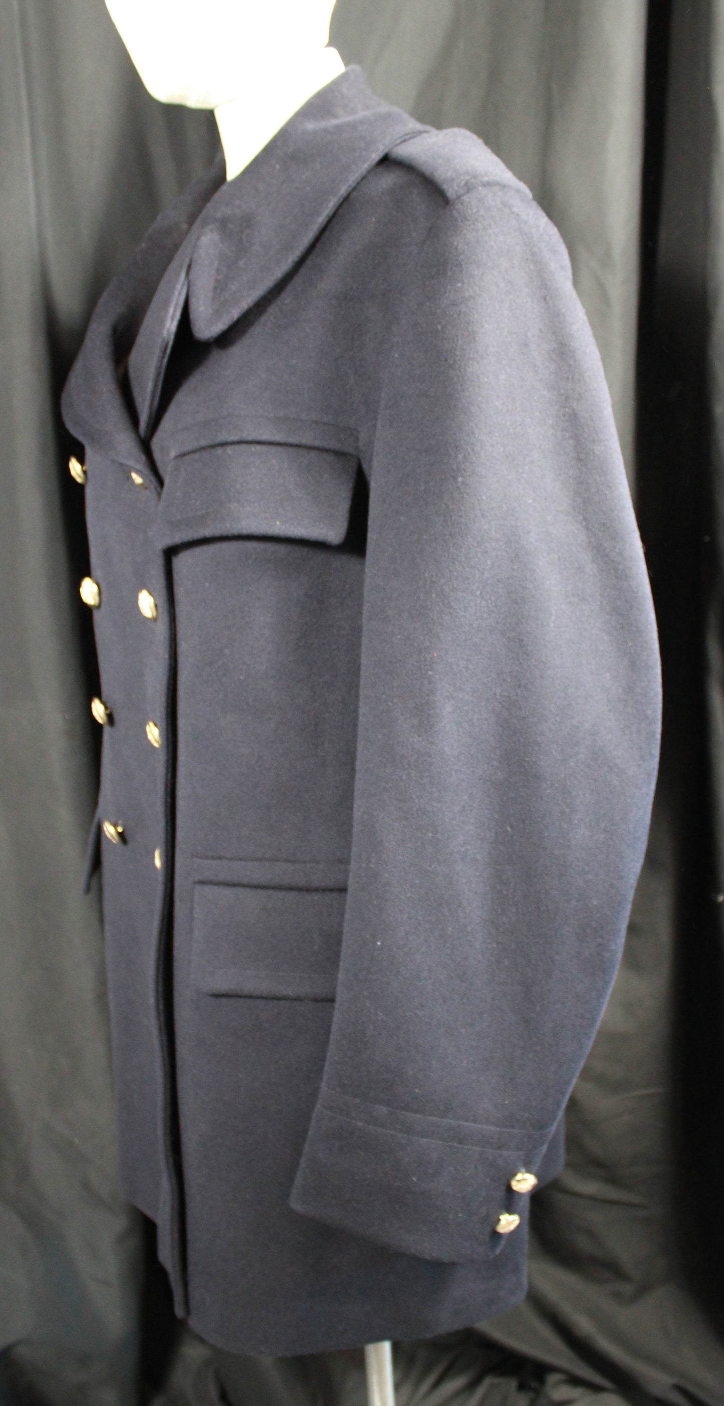 Vintage 1976 Scott Uniform Co RCMP Wool Pea Jacket Size K1