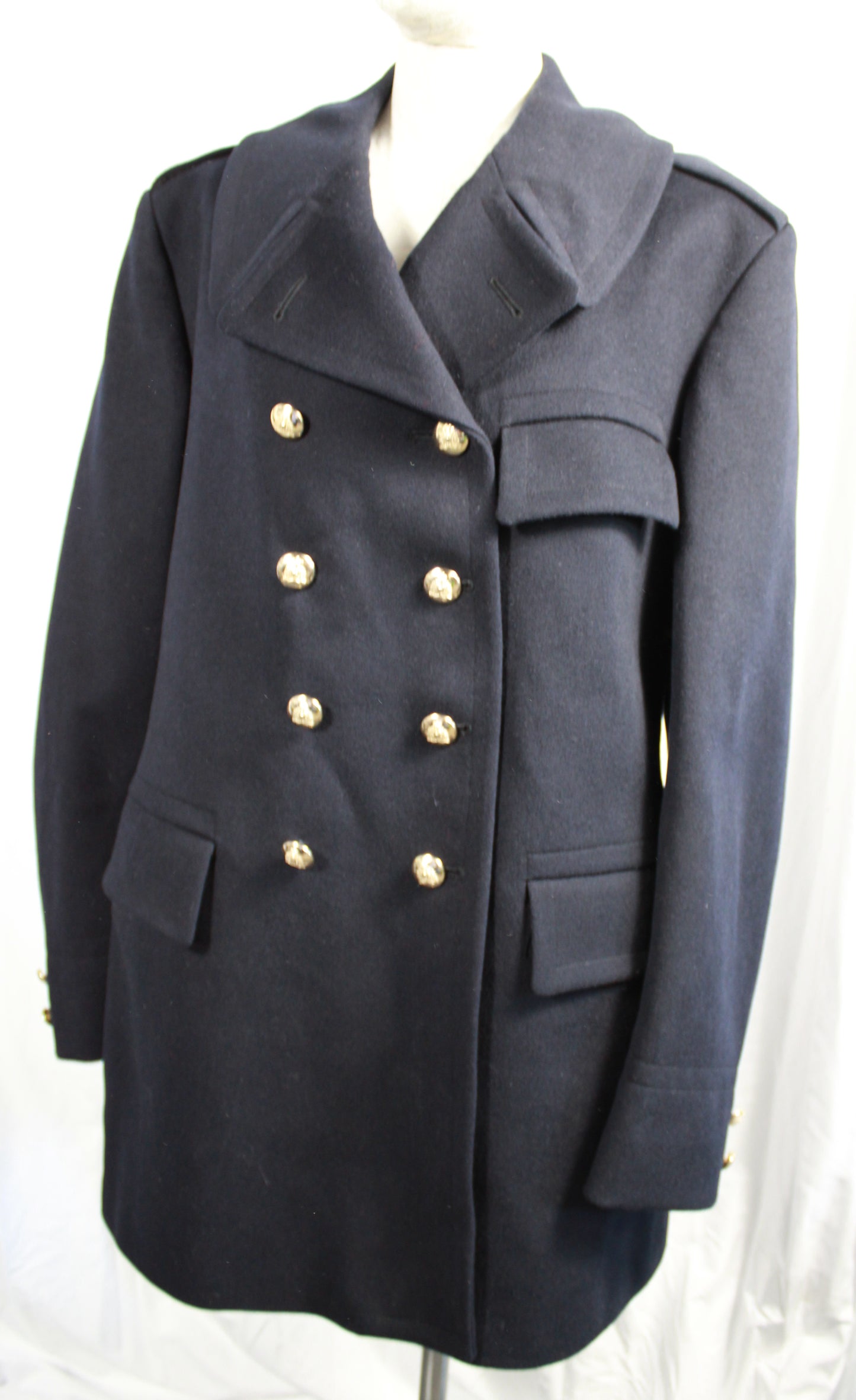 Vintage 1976 Scott Uniform Co RCMP Wool Pea Jacket Size K1