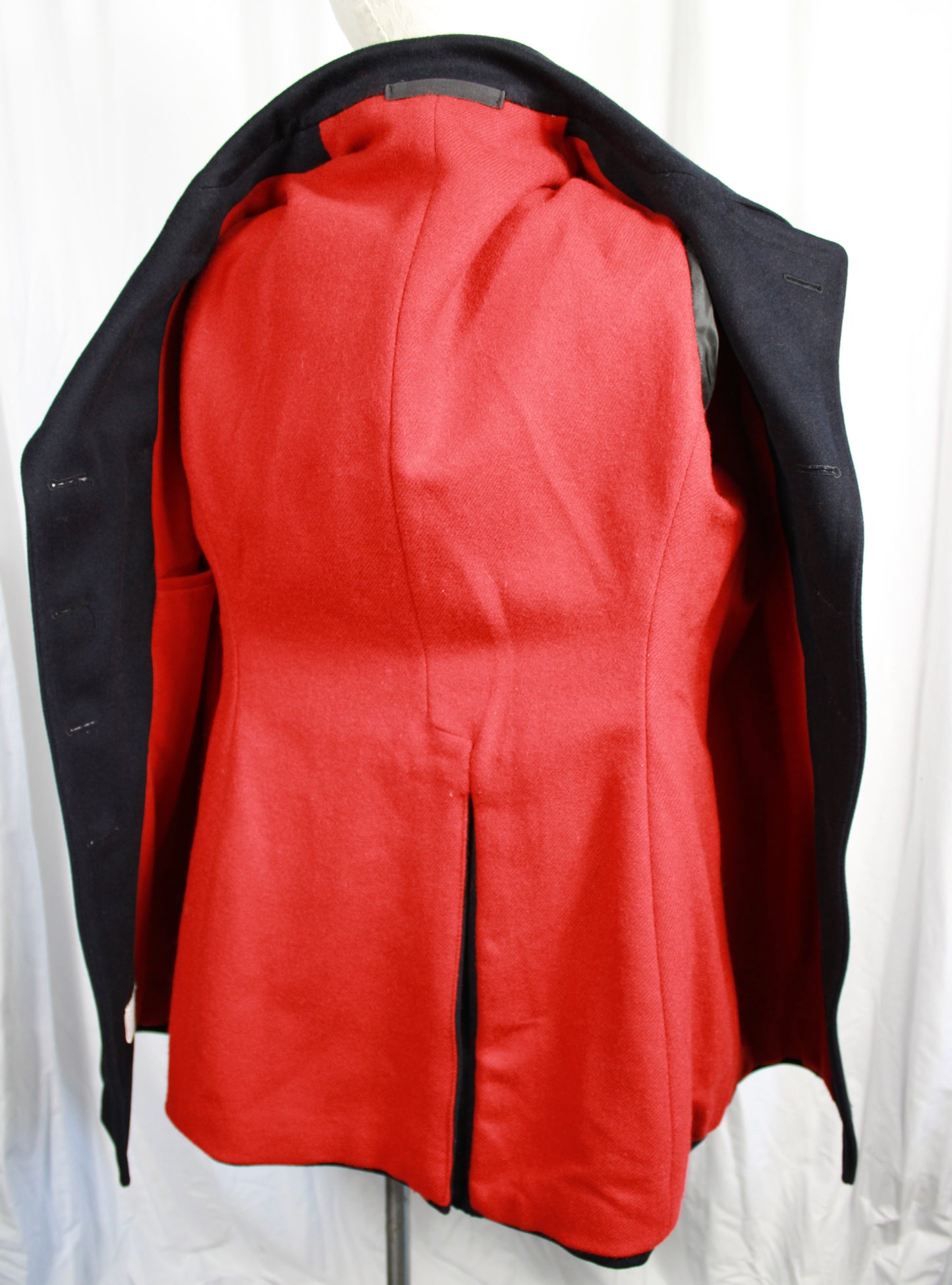 Vintage 1976 Scott Uniform Co RCMP Wool Pea Jacket Size K1