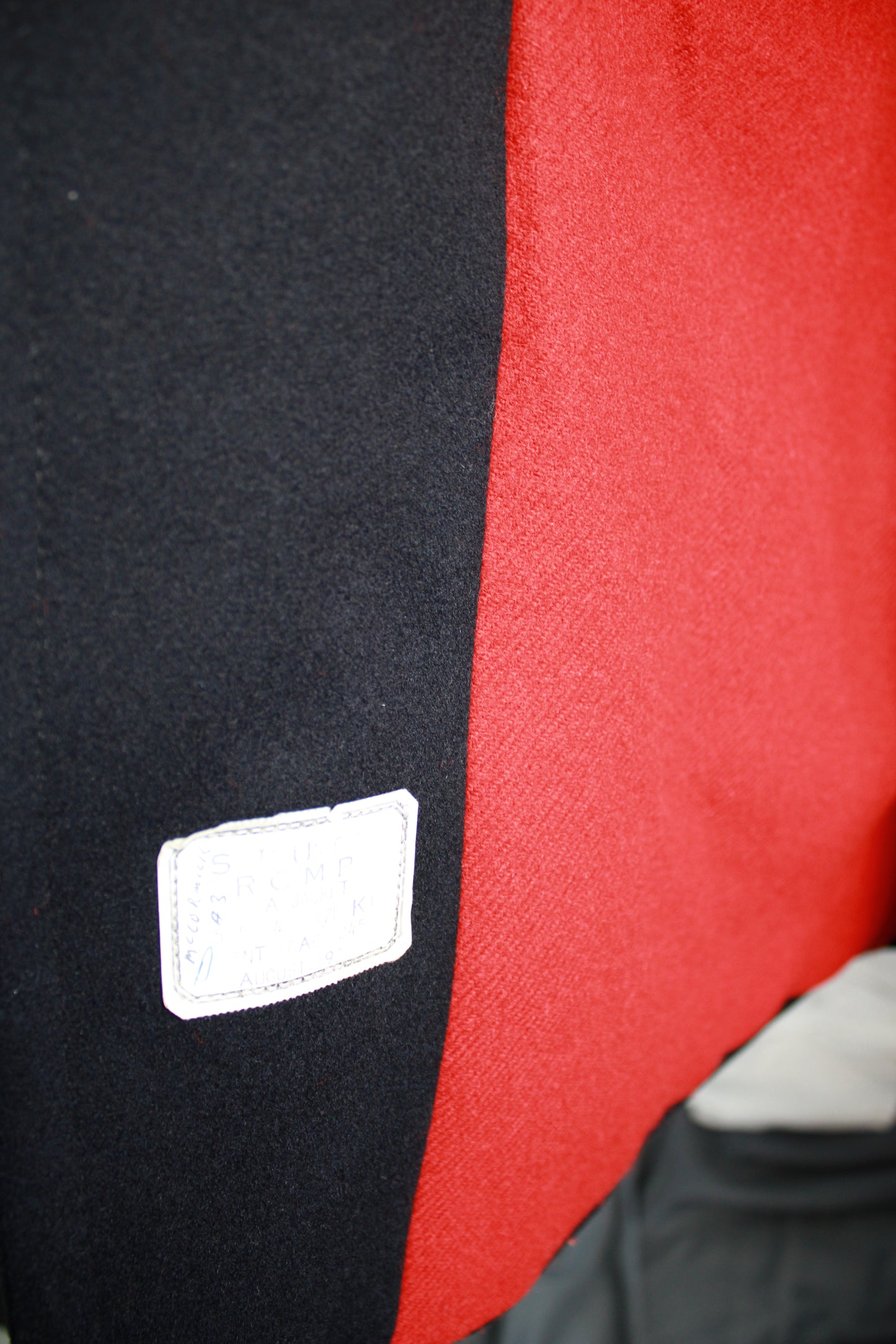 Vintage 1976 Scott Uniform Co RCMP Wool Pea Jacket Size K1