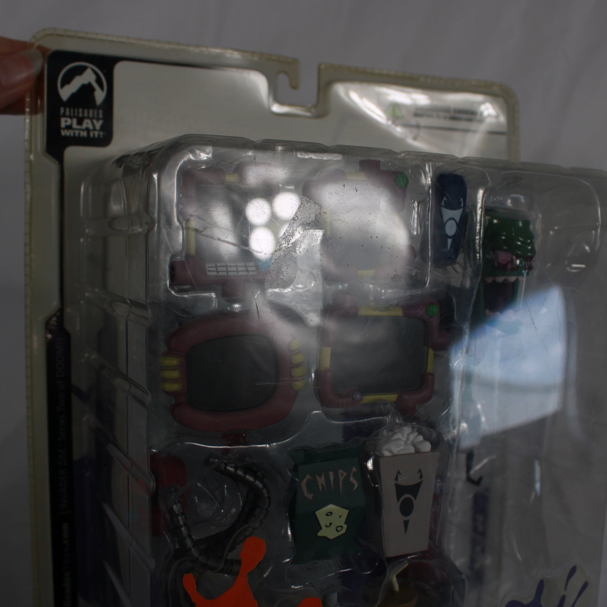 Invader Zim action figure packaging