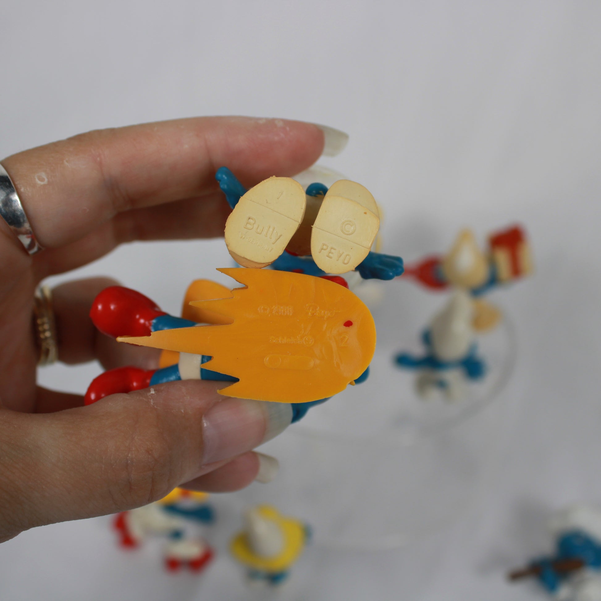 Vintage Smurf Figures