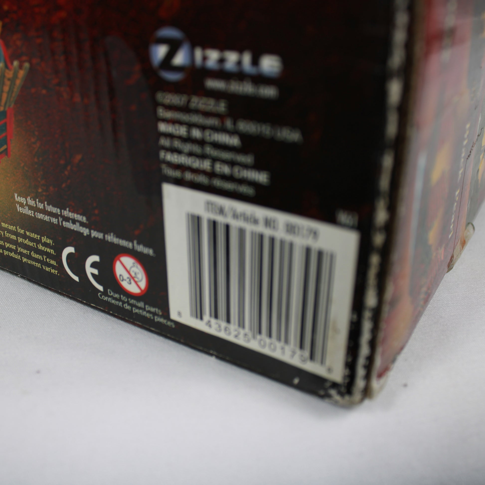 Box of 'Pirates of the Caribbean' pirate ship models