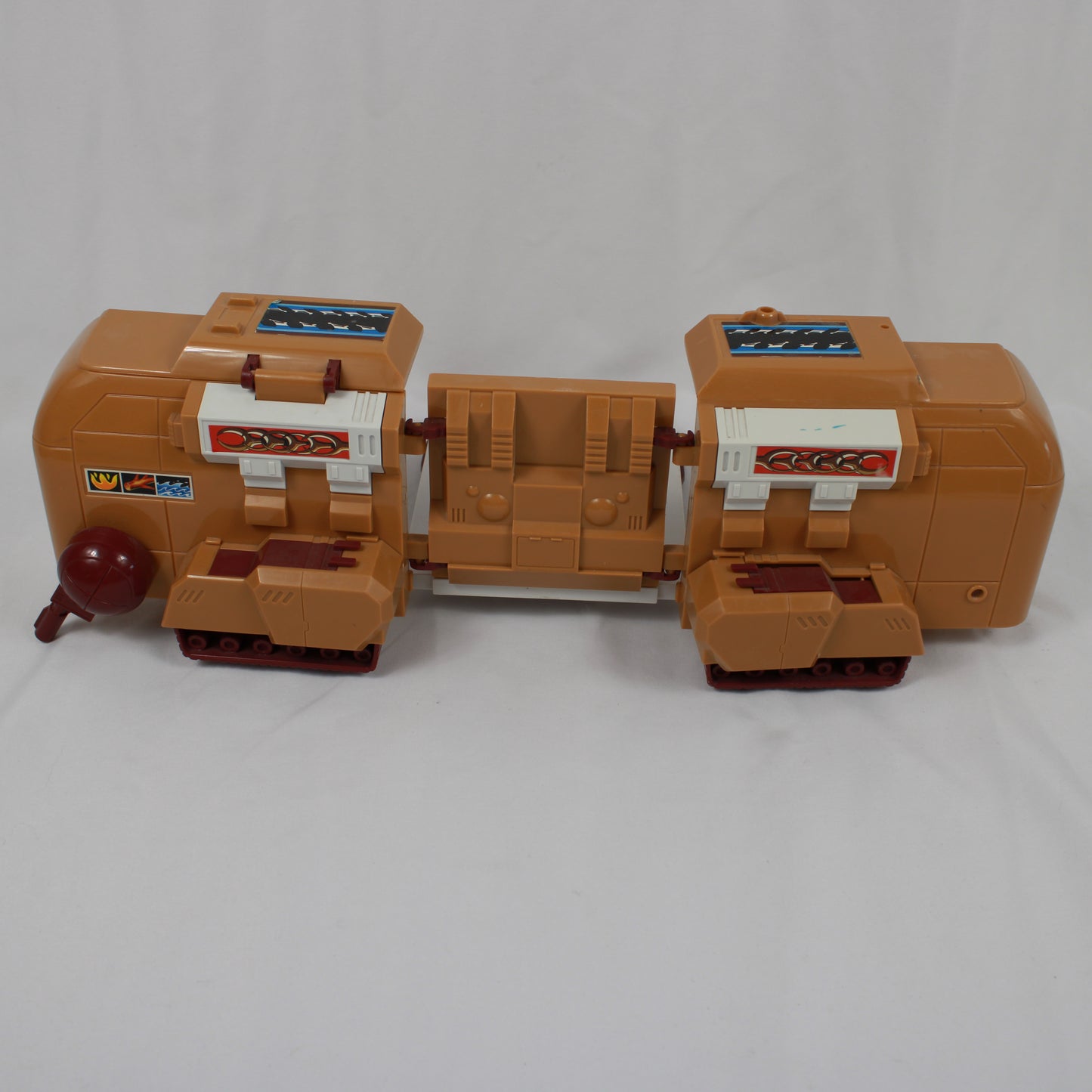 1987 Hasbro and Takara Battle Beasts transforming tracked vehicle