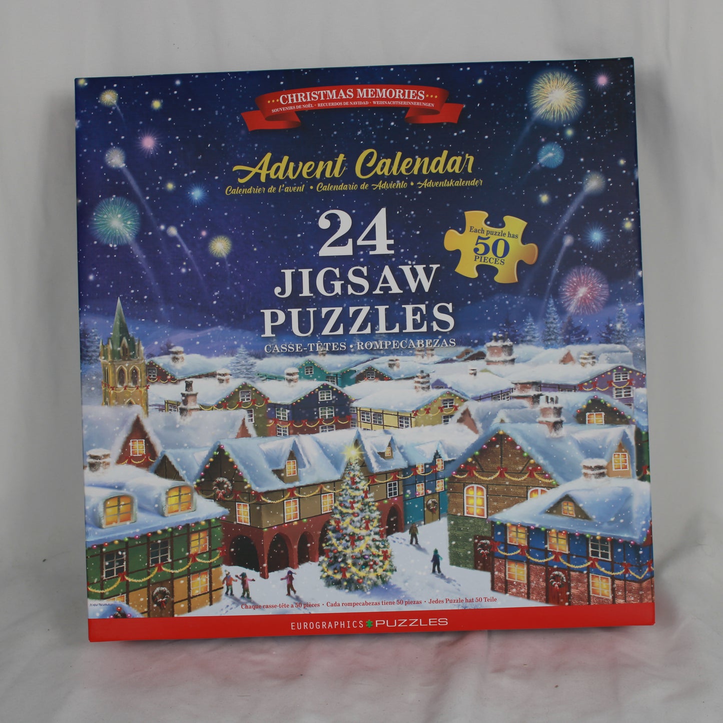 Eurographics Christmas Memories 24 Jigsaw Puzzles Advent Calendar
