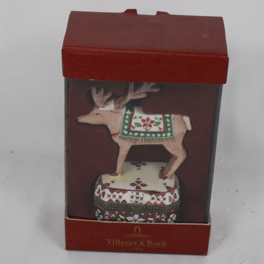 Villeroy and Boch Christmas Deer Trinket Box