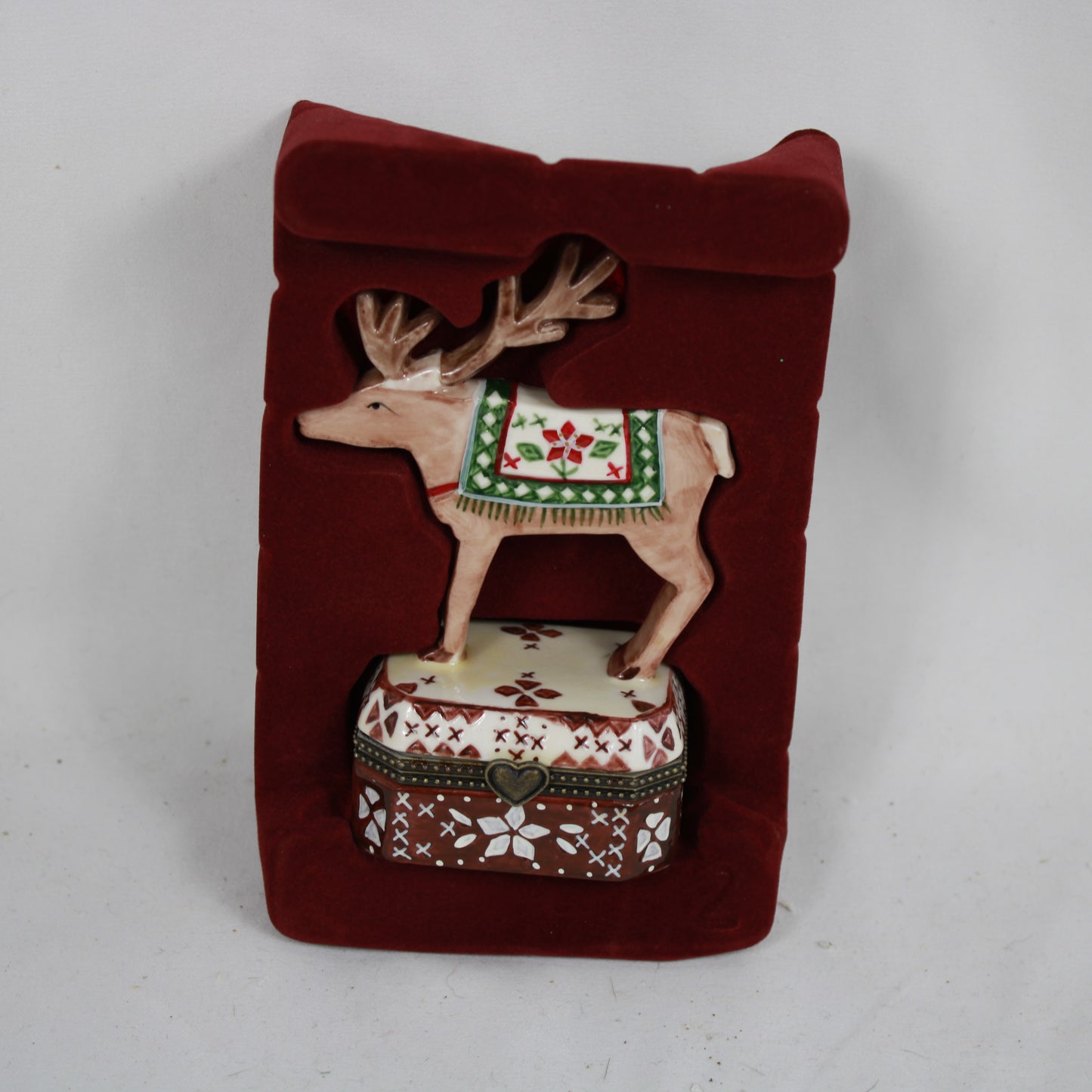 Villeroy and Boch Christmas Deer Trinket Box