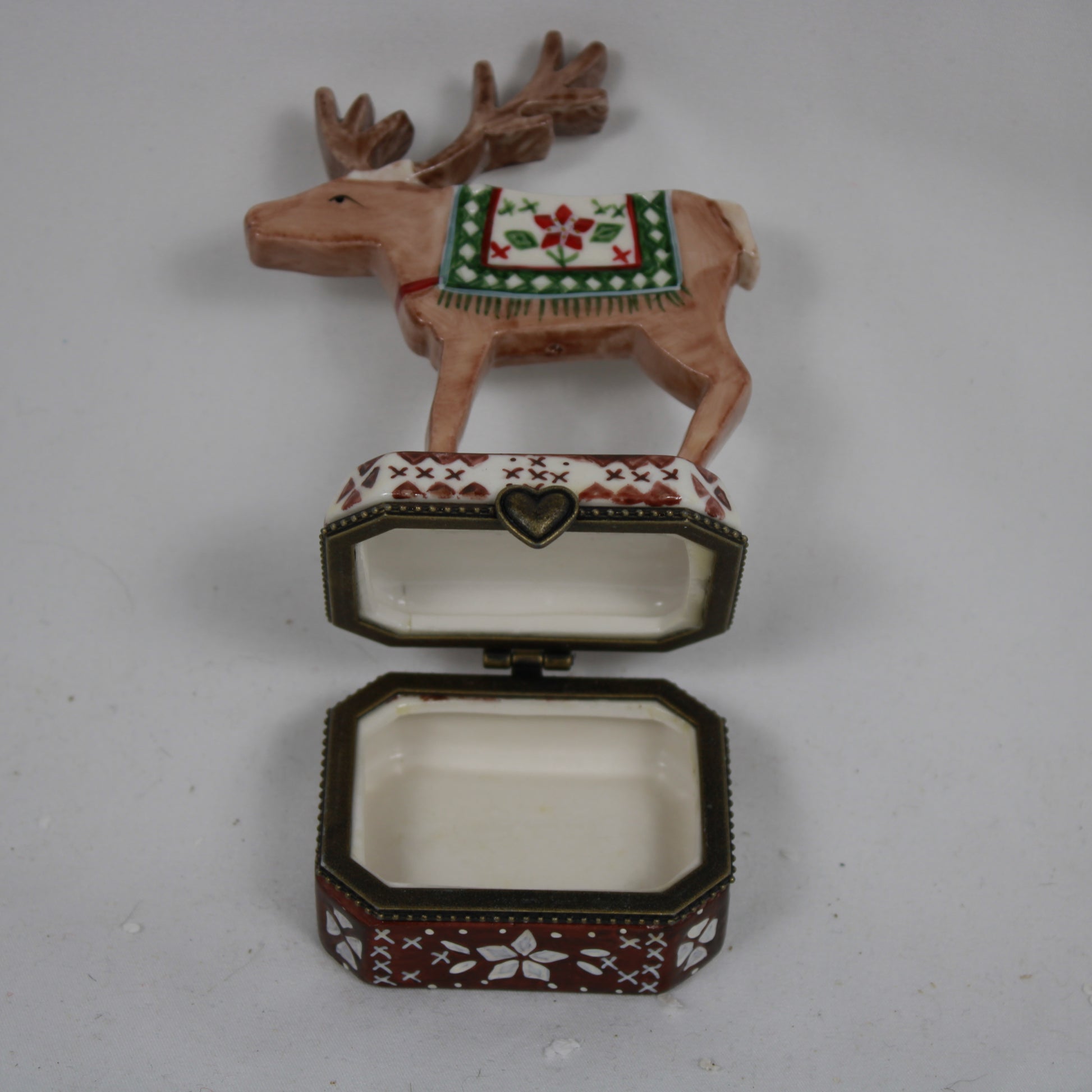 Villeroy and Boch Christmas Deer Trinket Box