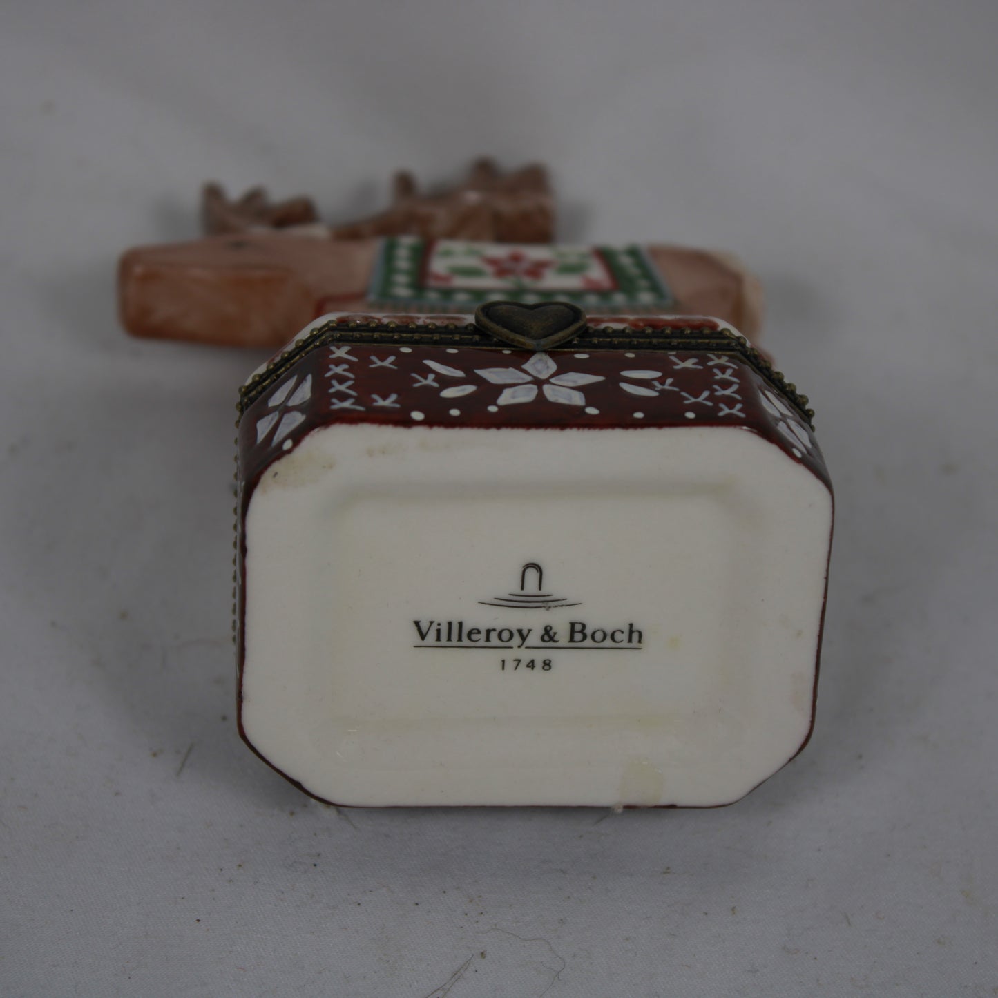Villeroy and Boch Christmas Deer Trinket Box