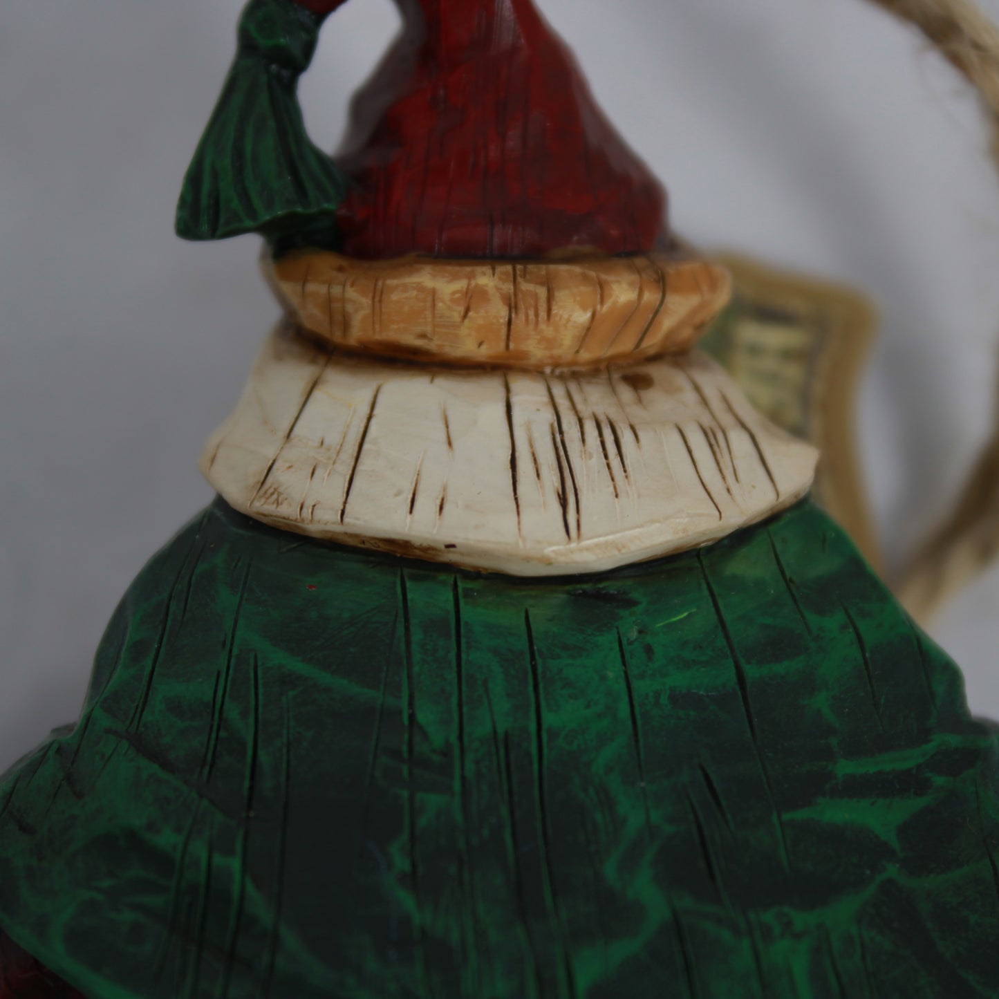 2002 Jim Shore Heartwood Creek Santa Ornament