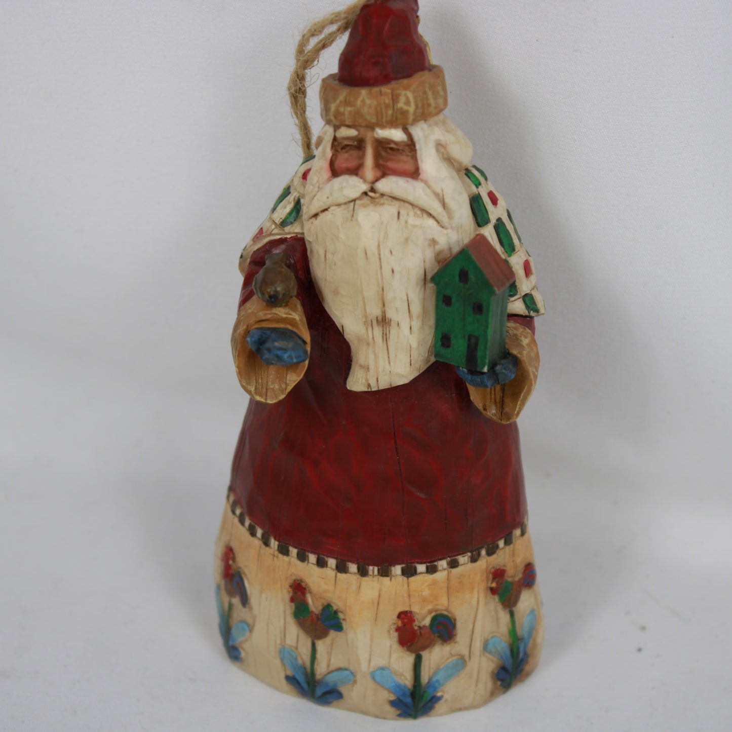 Jim Shore Heartwood Creek 2002 Santa Claus Ornament