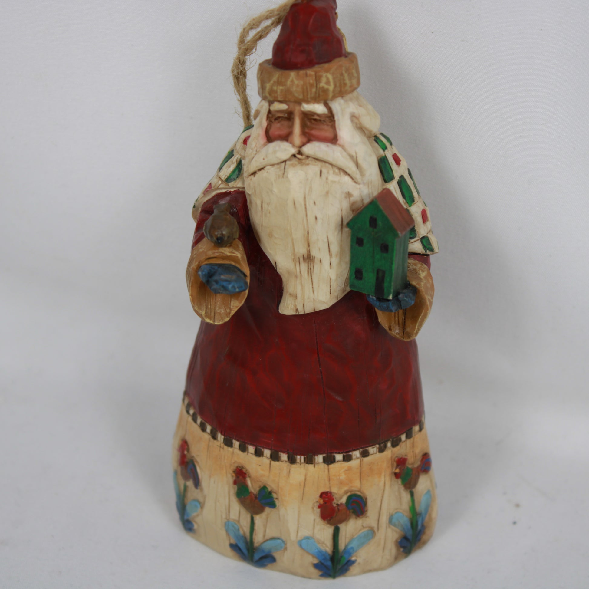 Jim Shore Heartwood Creek 2002 Santa Claus Ornament