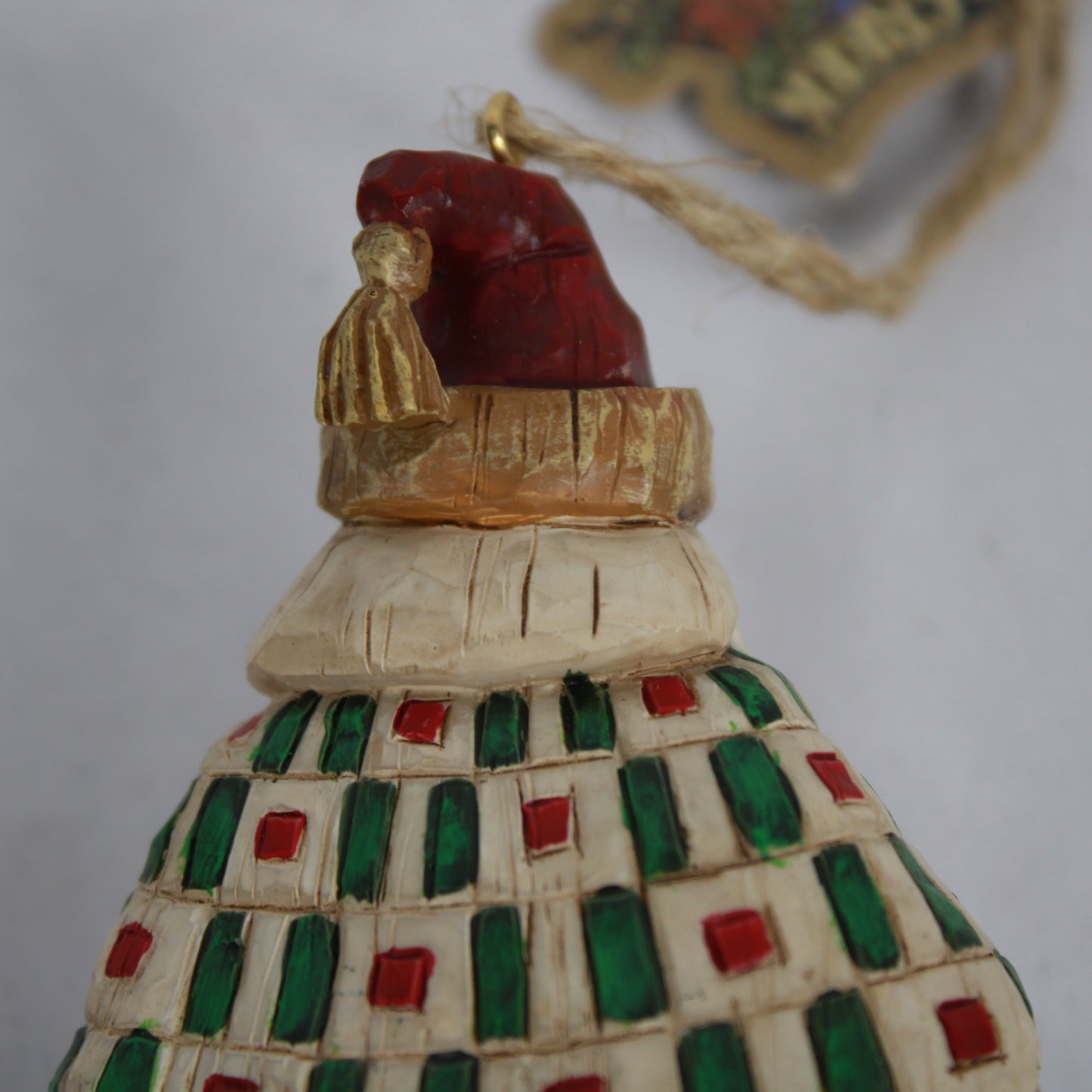 Jim Shore Heartwood Creek 2002 Santa Claus Ornament