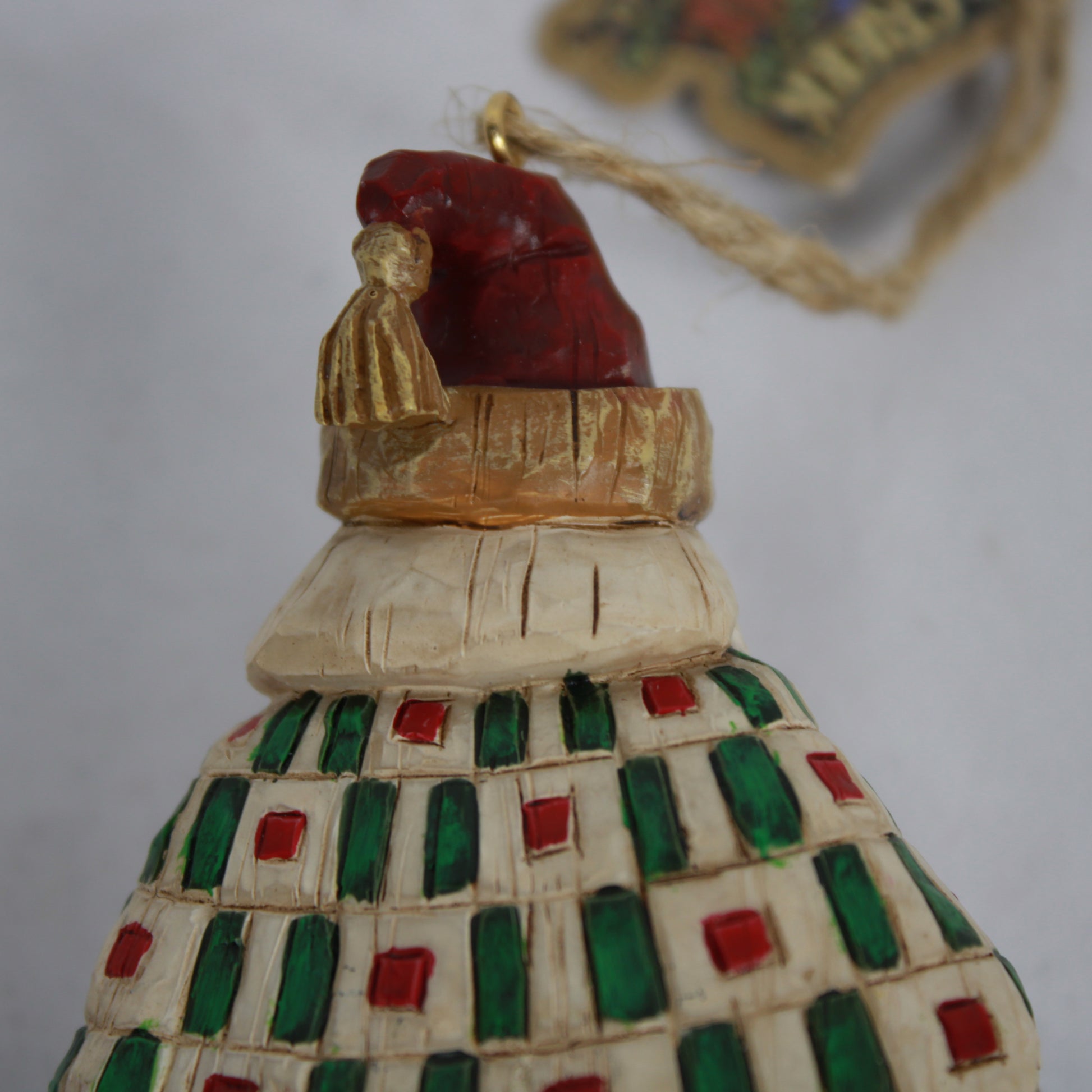 Jim Shore Heartwood Creek 2002 Santa Claus Ornament