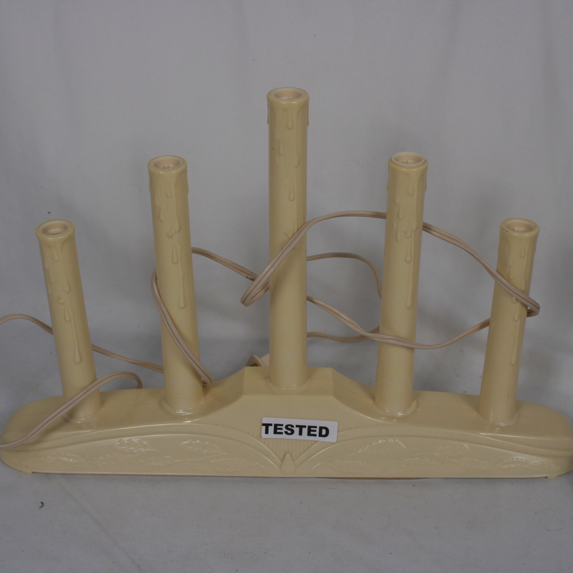 Vintage Universal Lites 5-Light Electric Window Christmas Candolier