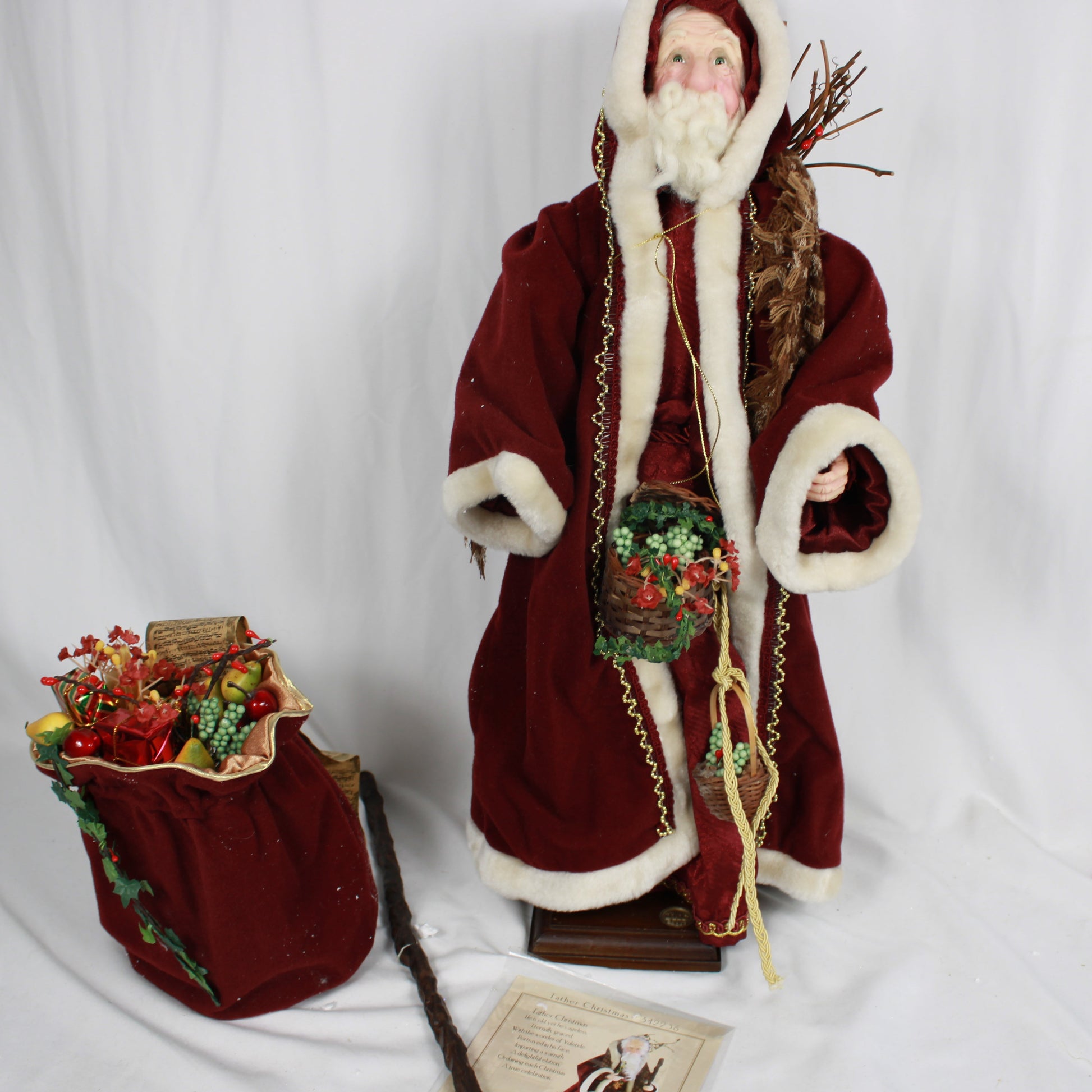 The Jacqueline Kent Collection Gift craft Father Christmas Doll