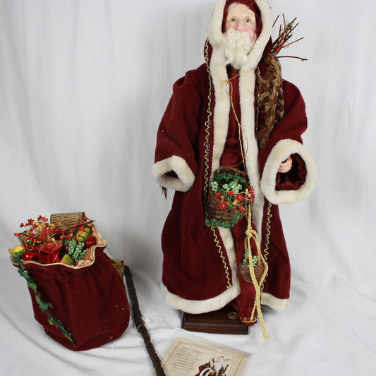 The Jacqueline Kent Collection Gift craft Father Christmas Doll