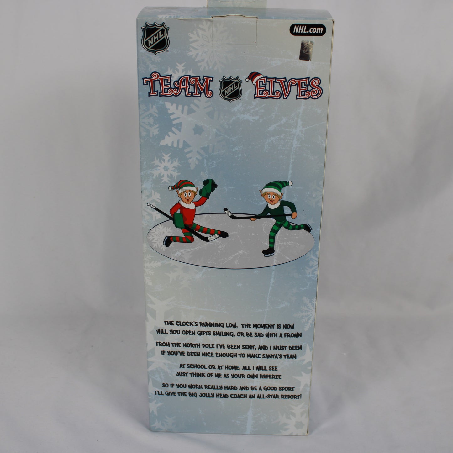 NHL Team Elves Winner's Workshop Toronto Maple Leafs Plush Holiday Doll