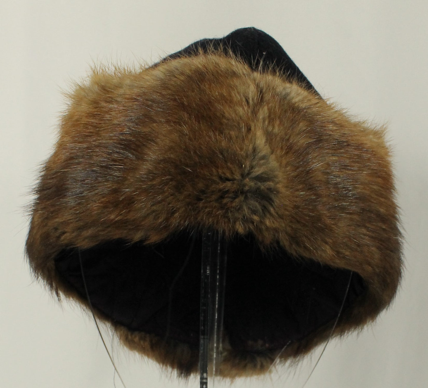 Lot of Three Men's Fur Hats including Winter Trapper Style