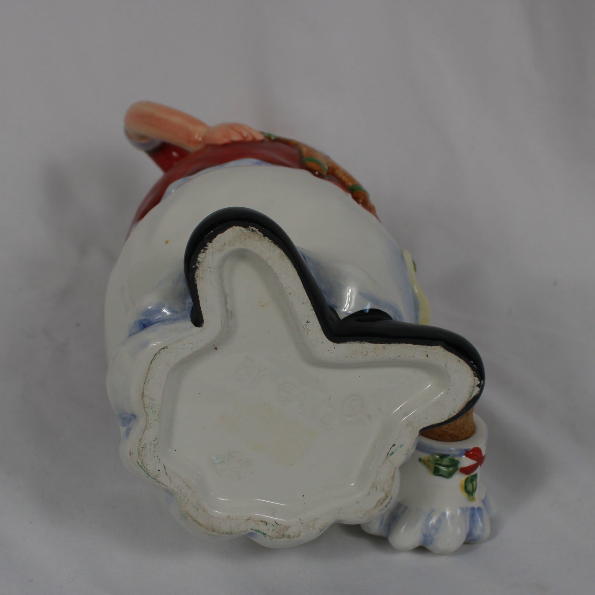 Ceramic Chef Santa Decanter Bottle