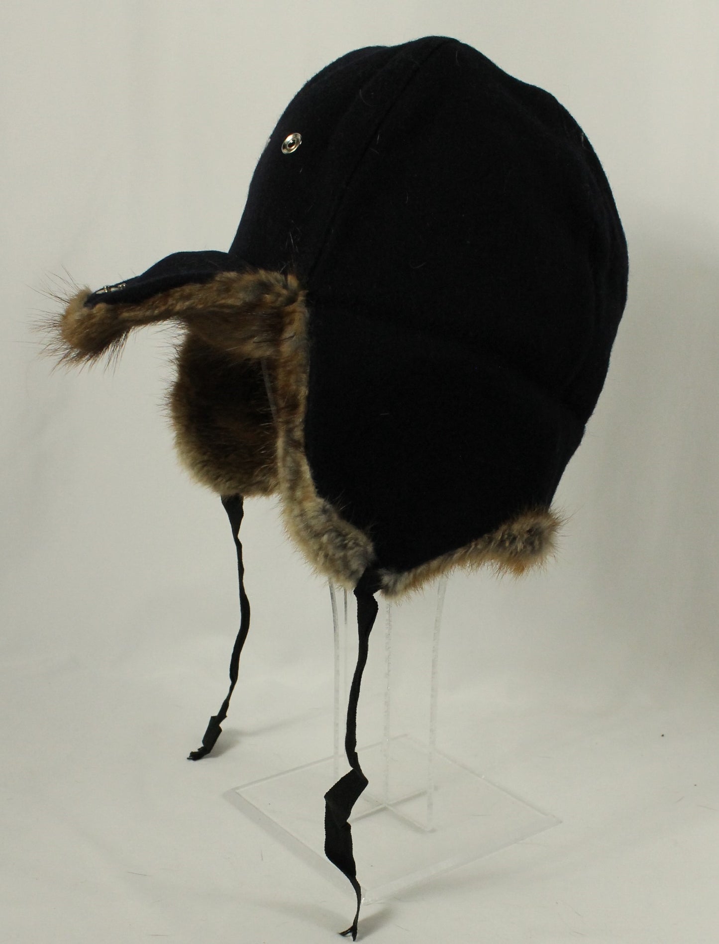 Lot of Three Men's Fur Hats including Winter Trapper Style