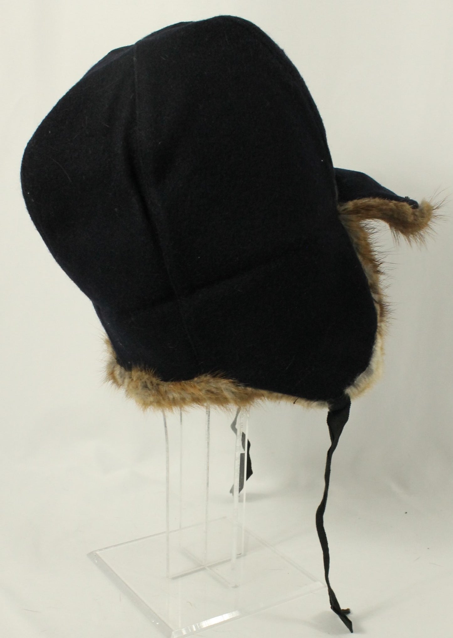 Lot of Three Men's Fur Hats including Winter Trapper Style