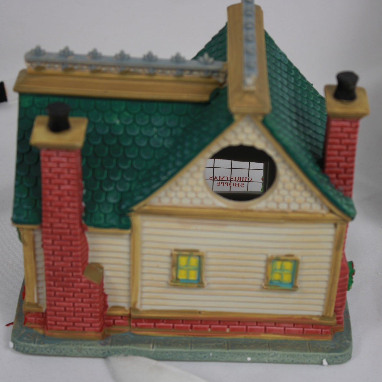 Lemax 2008 Caddington Village Victorian Christmas Shoppe Lighted Building