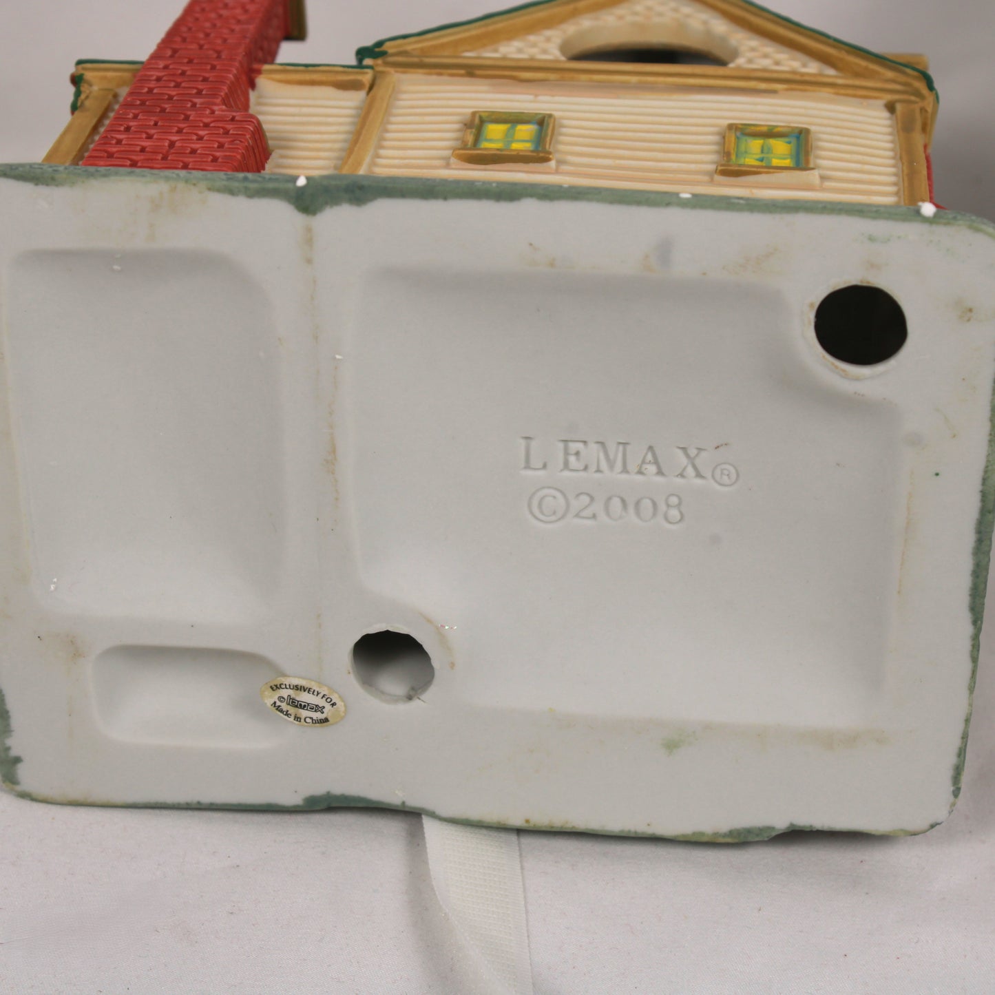 Lemax 2008 Caddington Village Victorian Christmas Shoppe Lighted Building