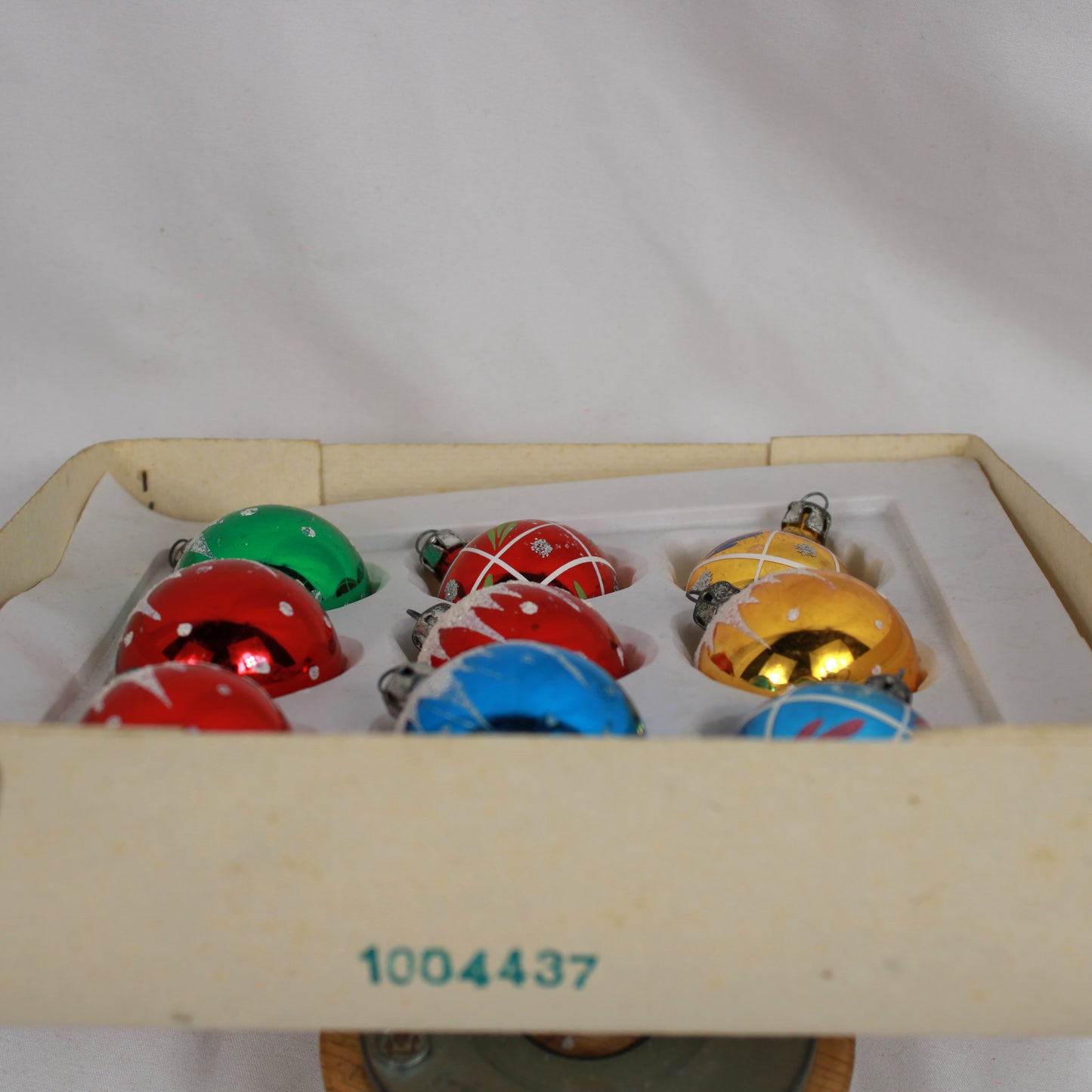 Vintage Woolcrest Woolco Glass Christmas Ornaments Made in Poland - Lot 2