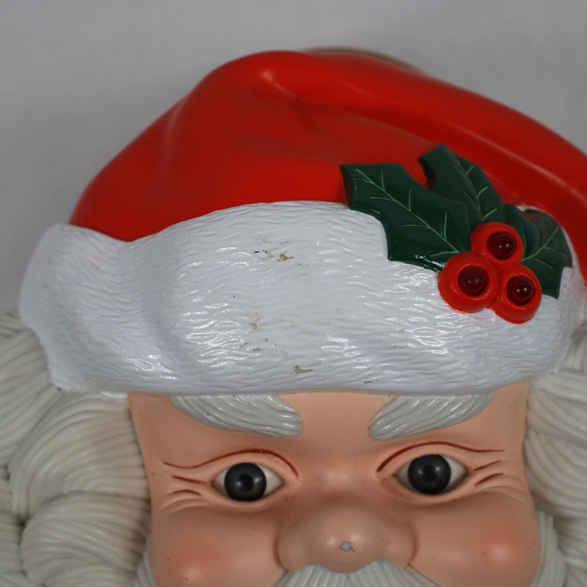 Vintage 1995 Telco Creations Musical Santa Claus Wall Hanging Decor