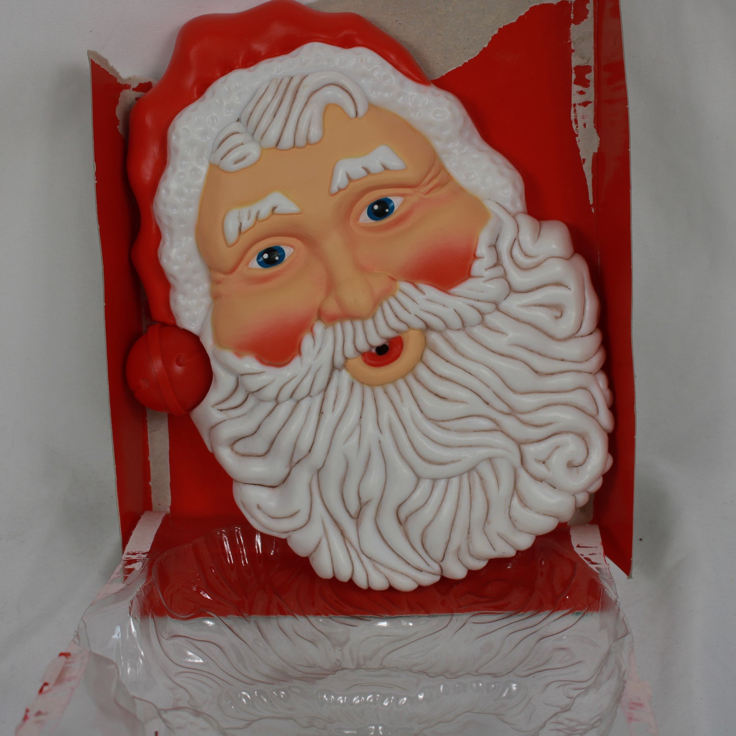 Vintage 1995 Telco Creations Musical Santa Claus Wall Hanging Decor