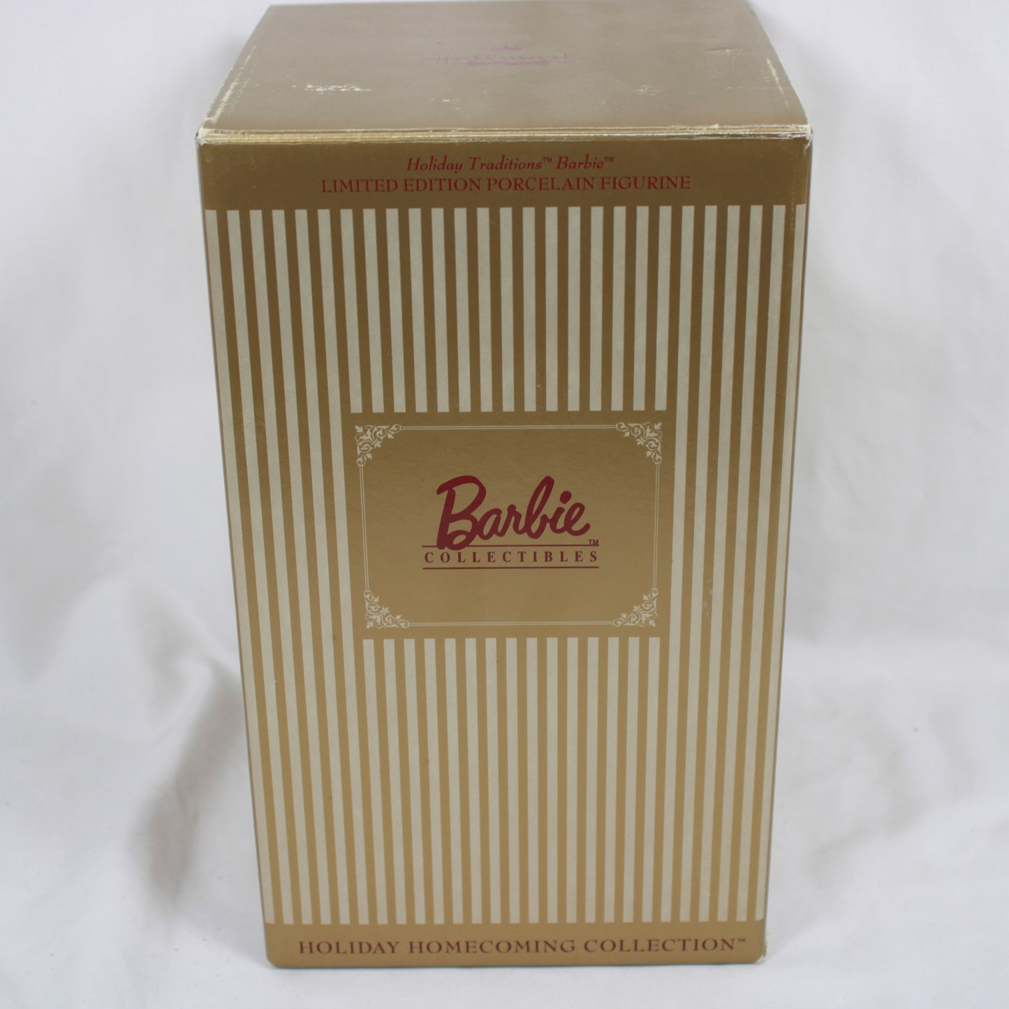 1997 Hallmark Barbie Collectibles Holiday Traditions Limited Edition Porcelain Figurine - Edition No. 24185