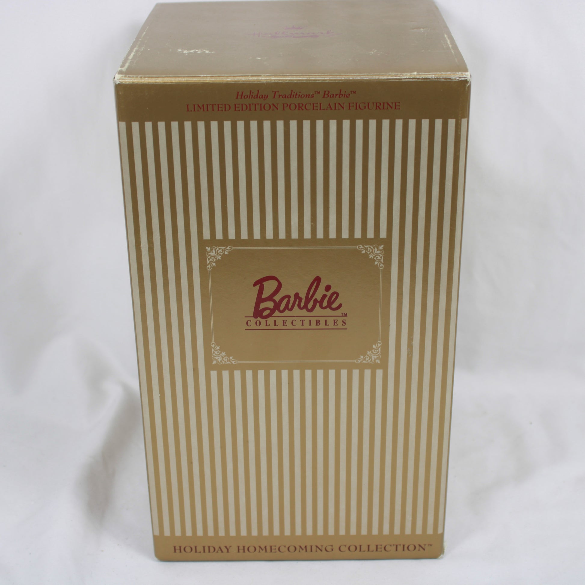 1997 Hallmark Barbie Collectibles Holiday Traditions Limited Edition Porcelain Figurine - Edition No. 24185