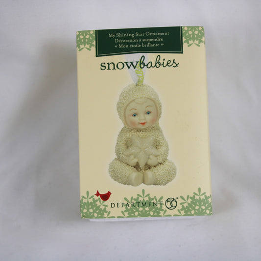 Department 56 Snowbabies My Shining Star Christmas Ornament