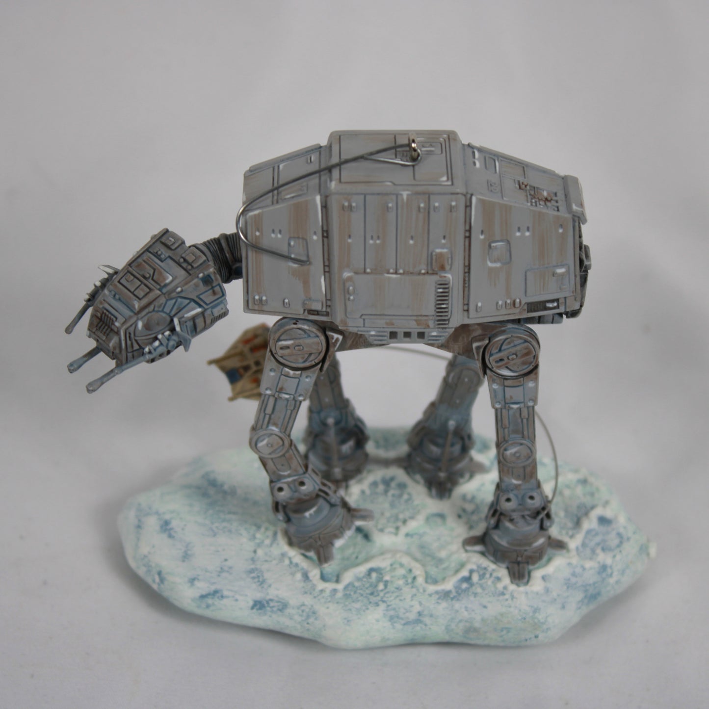 Hallmark Keepsake 2006 Star Wars Imperial AT-AT and Rebel Snowspeeder Magic Ornament