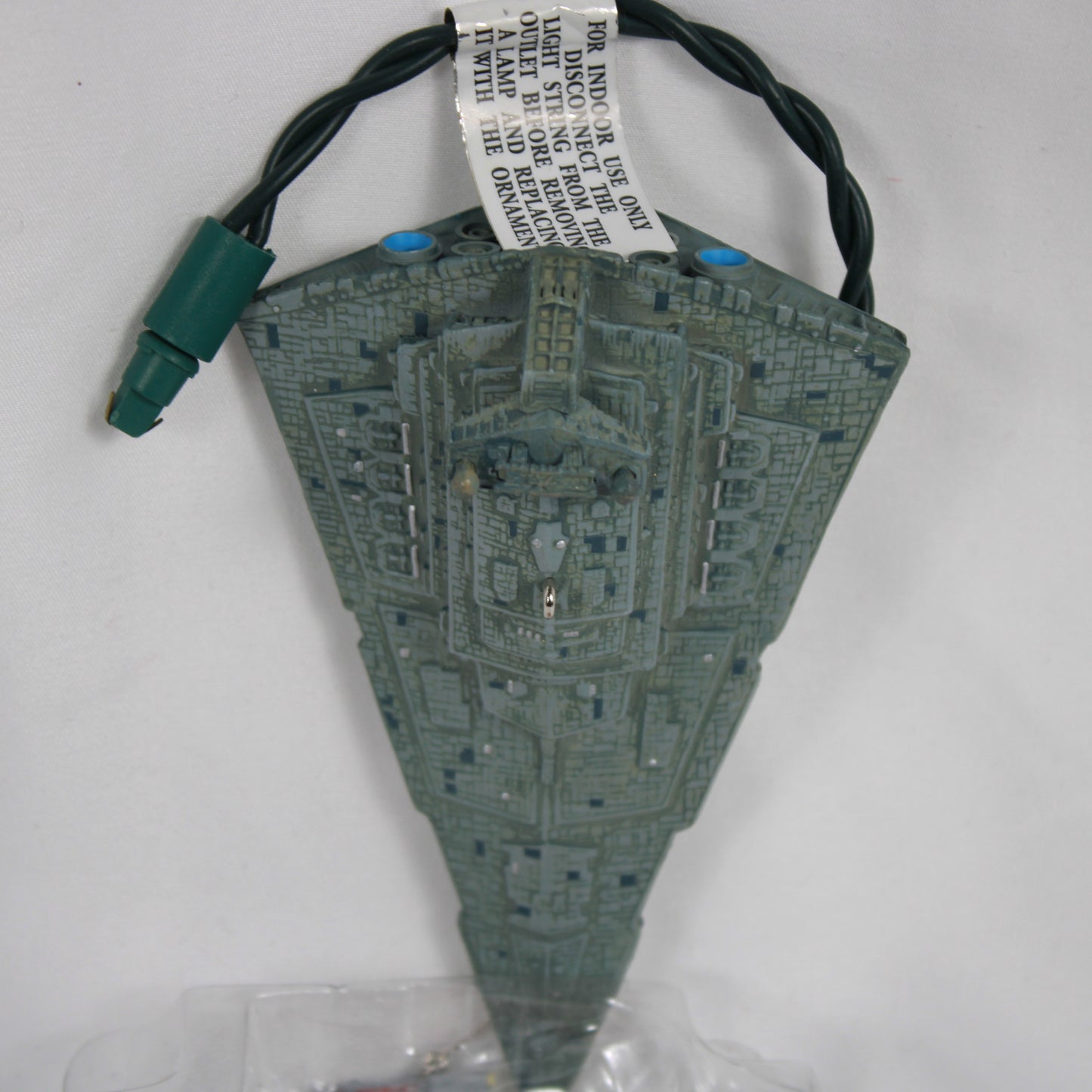 Hallmark Keepsake 2004 Star Wars Star Destroyer and Blockade Runner Magic Ornament