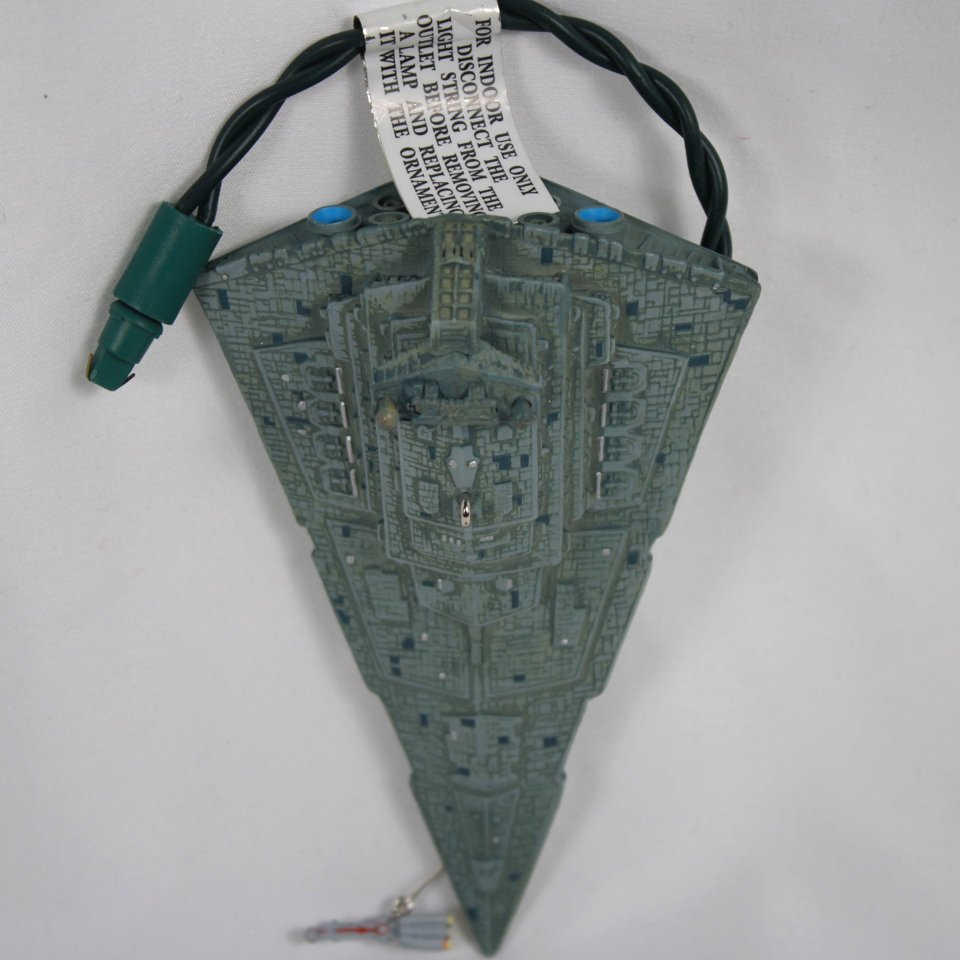 Hallmark Keepsake 2004 Star Wars Star Destroyer and Blockade Runner Magic Ornament