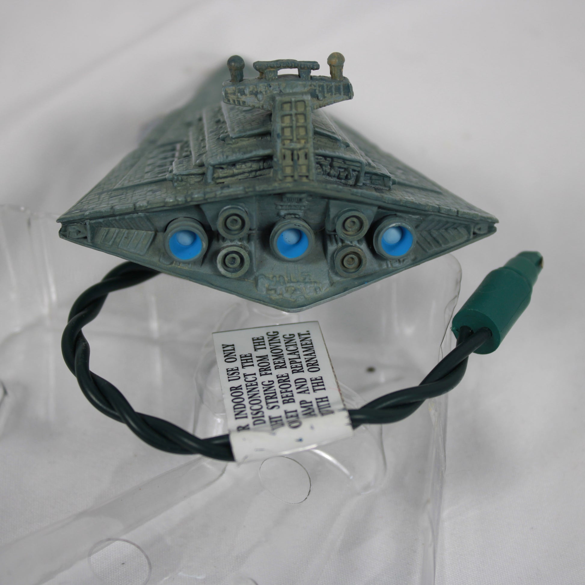 Hallmark Keepsake 2004 Star Wars Star Destroyer and Blockade Runner Magic Ornament