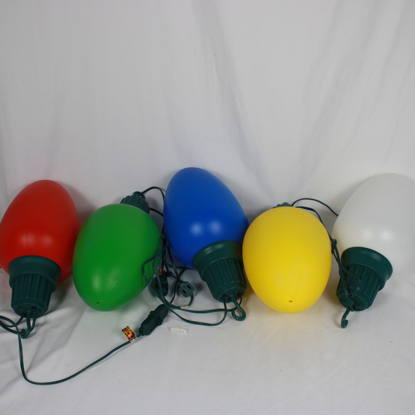 Really Big Lights Holiday LED Christmas Light Strand Set of 5 Jumbo Bulbs