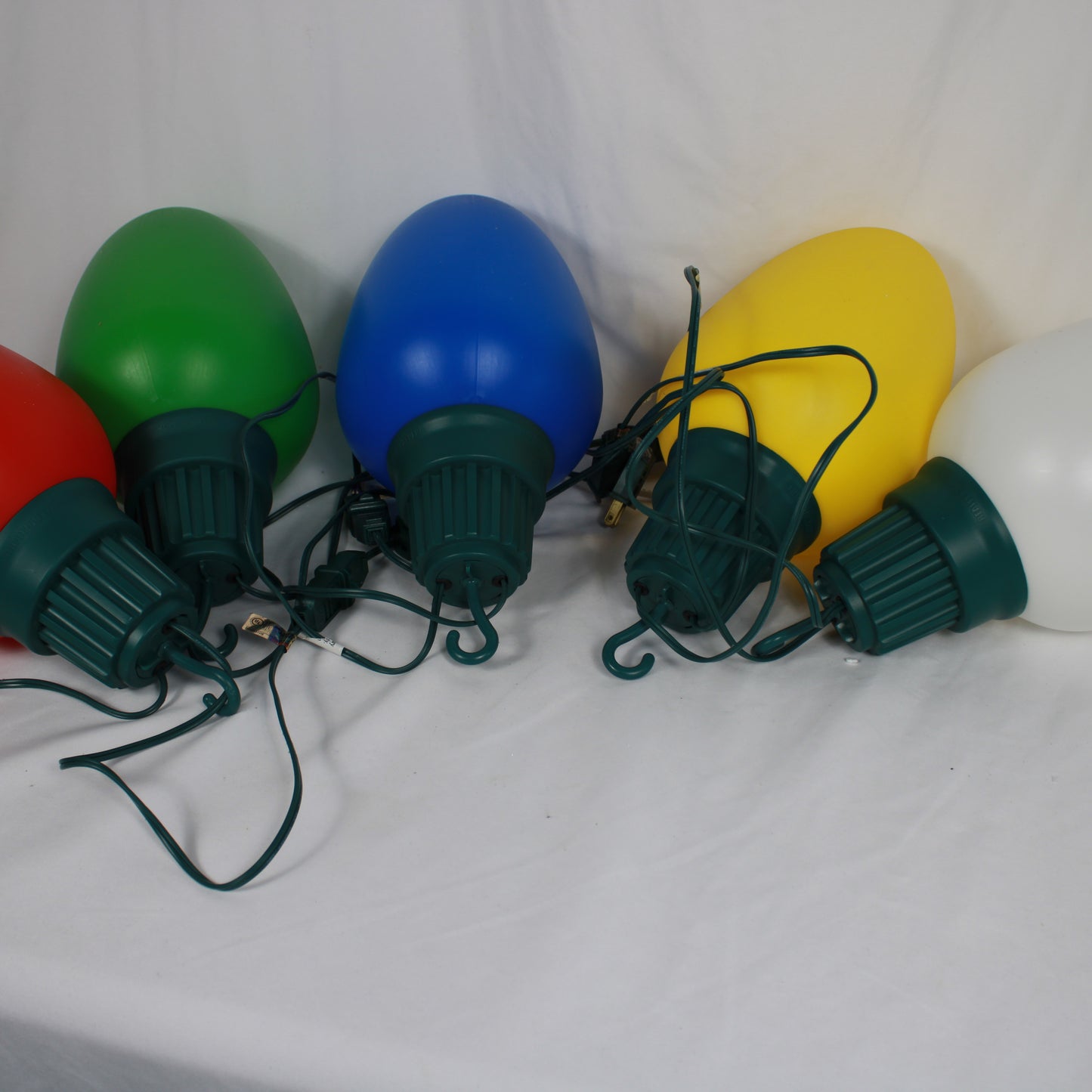 Really Big Lights Holiday LED Christmas Light Strand Set of 5 Jumbo Bulbs